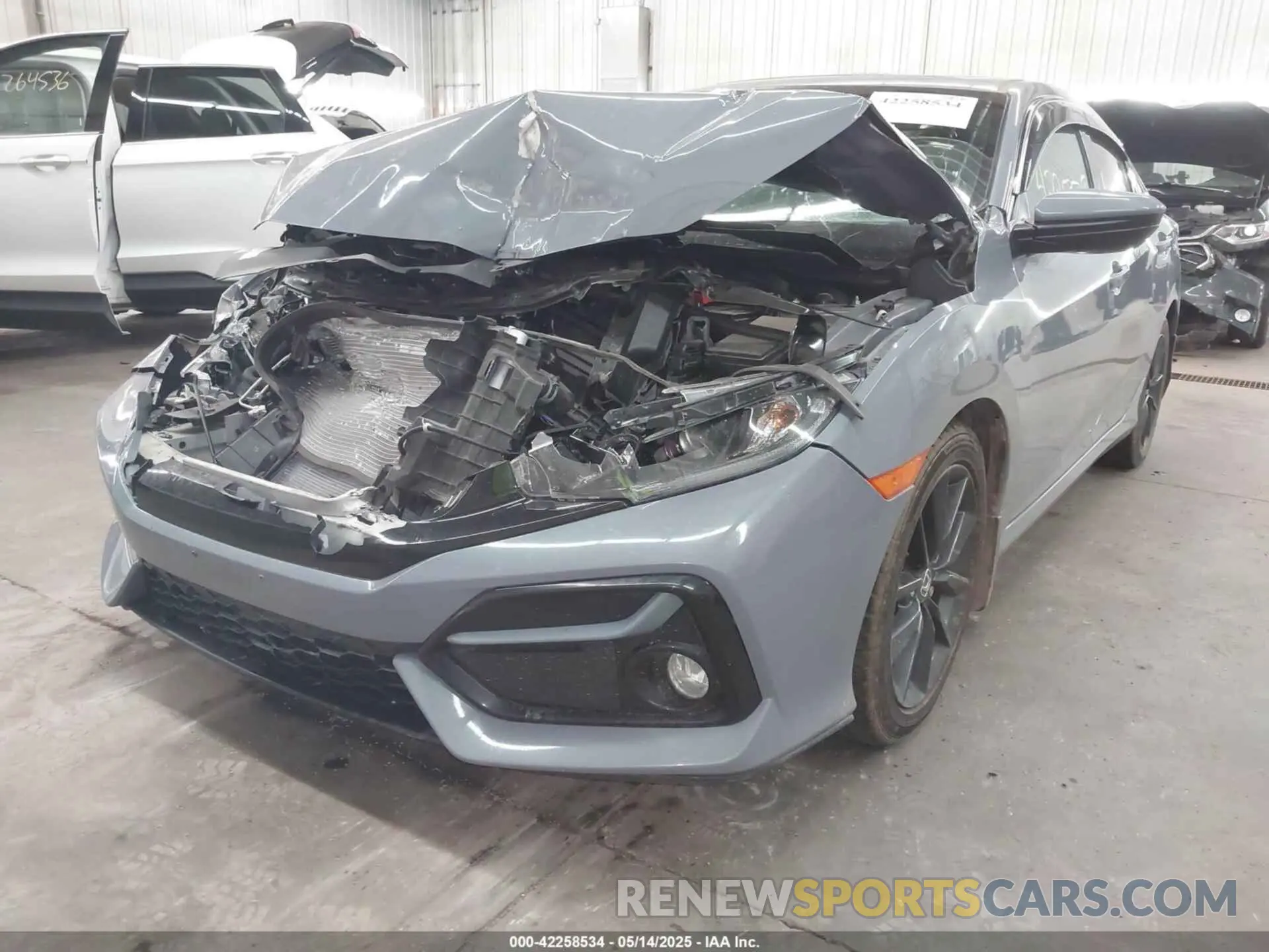 2 fotografías del automóvil dañado SHHFK7H65MU208127 HONDA CIVIC 2021