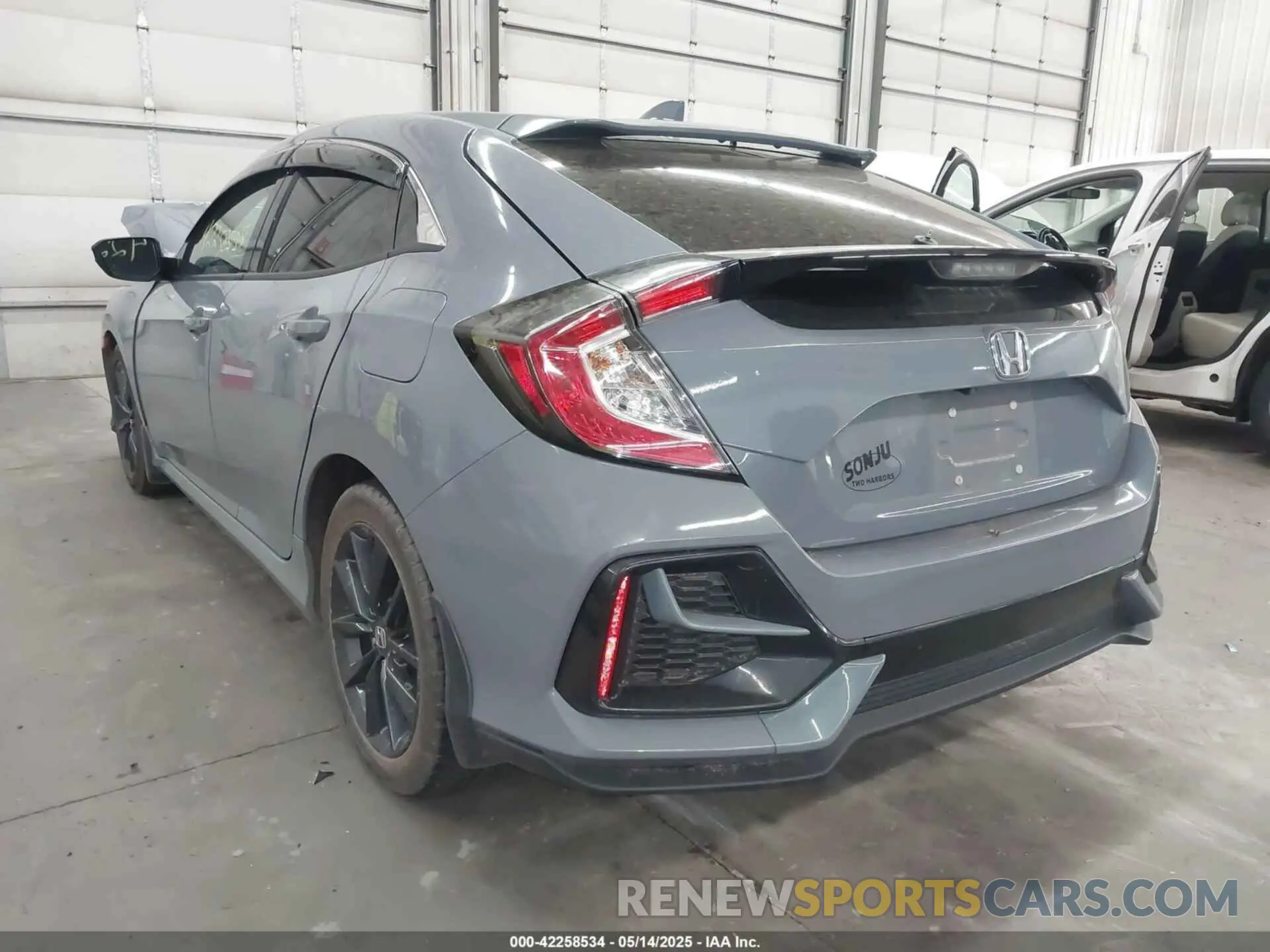 3 fotografías del automóvil dañado SHHFK7H65MU208127 HONDA CIVIC 2021