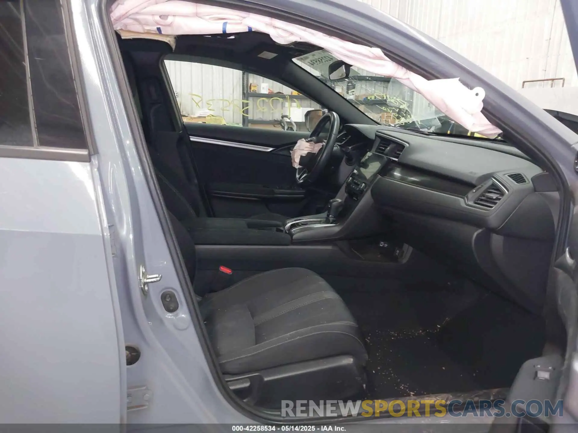 5 fotografías del automóvil dañado SHHFK7H65MU208127 HONDA CIVIC 2021