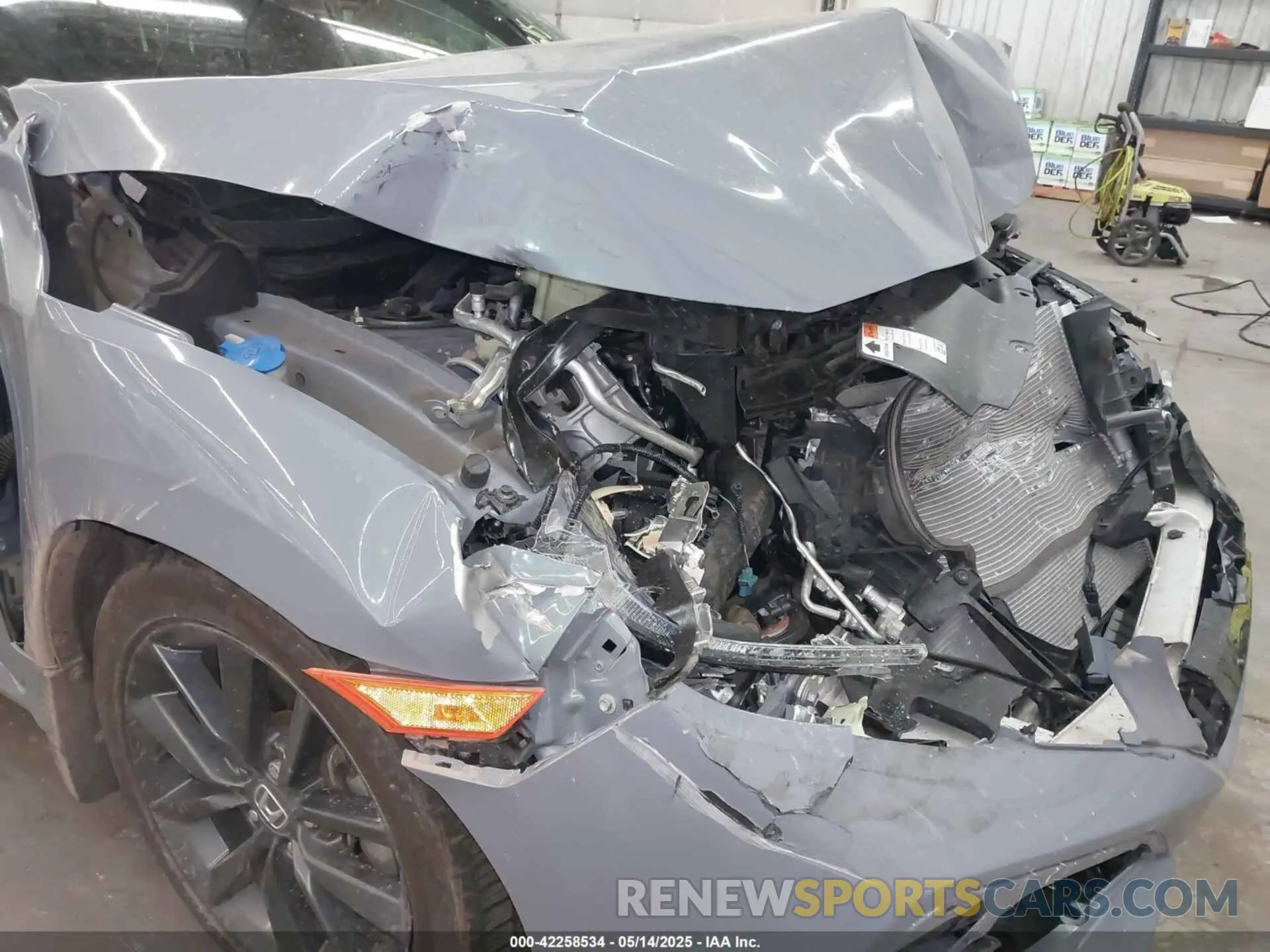 6 fotografías del automóvil dañado SHHFK7H65MU208127 HONDA CIVIC 2021