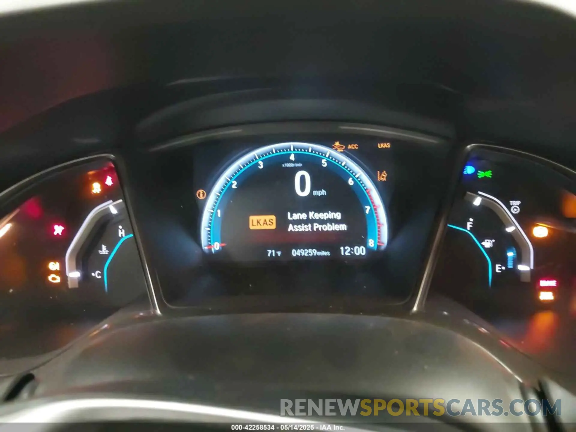 7 fotografías del automóvil dañado SHHFK7H65MU208127 HONDA CIVIC 2021