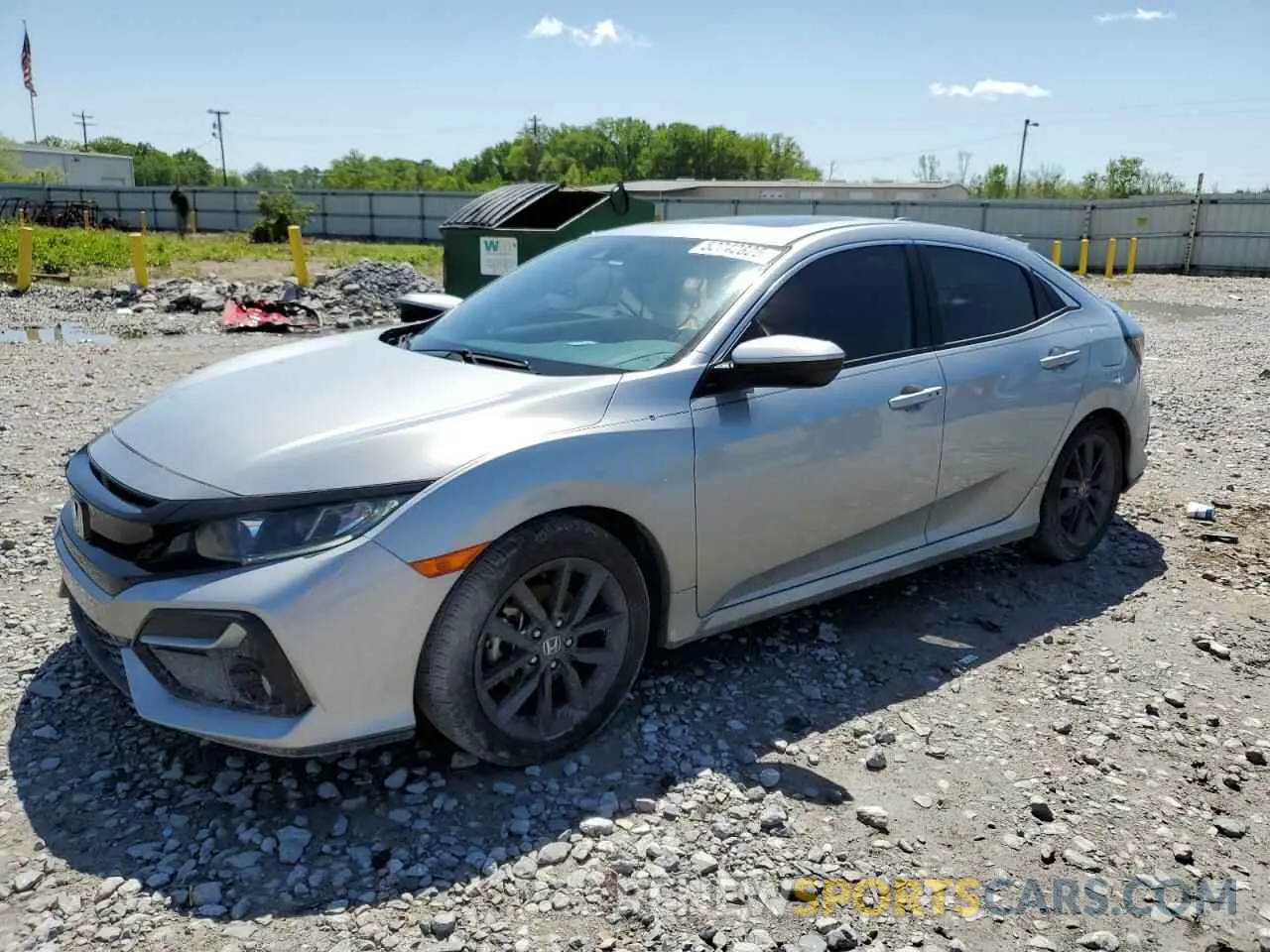 1 fotografías del automóvil dañado SHHFK7H65MU216325 HONDA CIVIC 2021