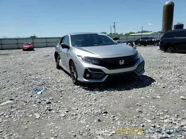 11 fotografías del automóvil dañado SHHFK7H65MU216325 HONDA CIVIC 2021