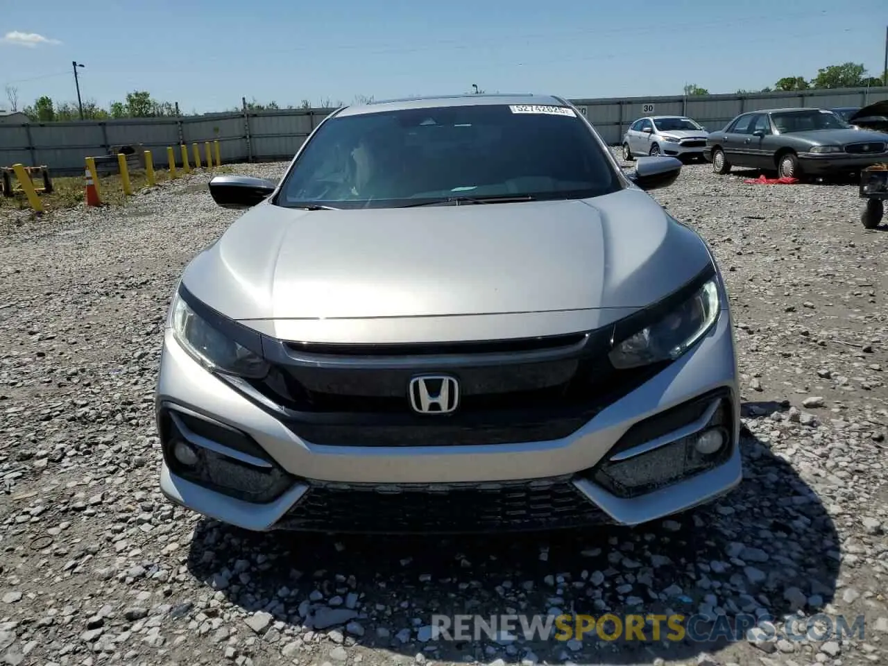 5 fotografías del automóvil dañado SHHFK7H65MU216325 HONDA CIVIC 2021