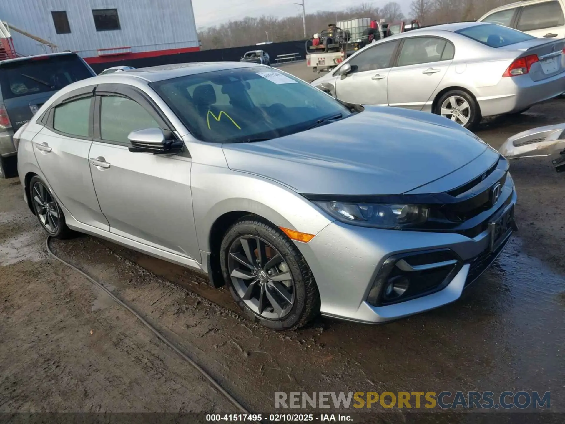 1 fotografías del automóvil dañado SHHFK7H65MU400373 HONDA CIVIC 2021