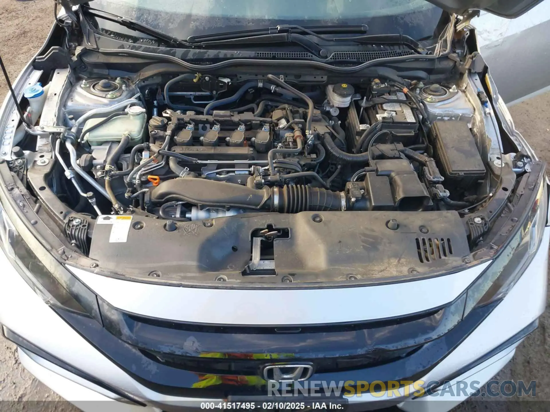 10 fotografías del automóvil dañado SHHFK7H65MU400373 HONDA CIVIC 2021