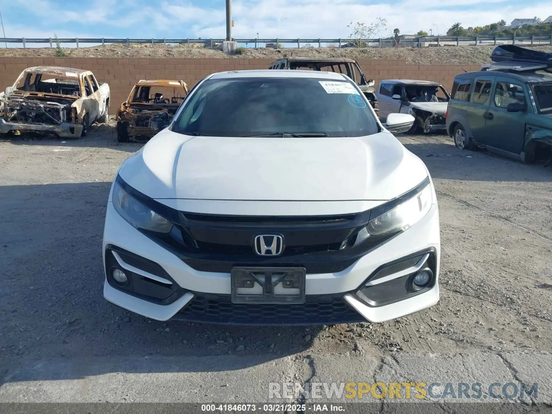 12 fotografías del automóvil dañado SHHFK7H65MU404956 HONDA CIVIC 2021