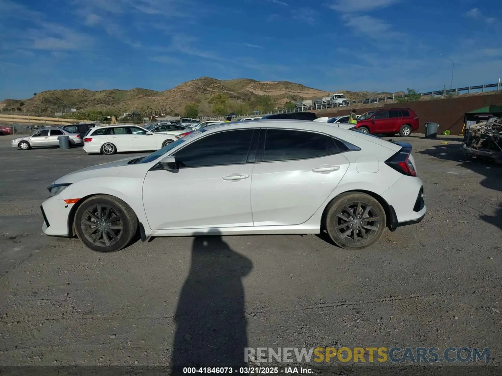14 fotografías del automóvil dañado SHHFK7H65MU404956 HONDA CIVIC 2021