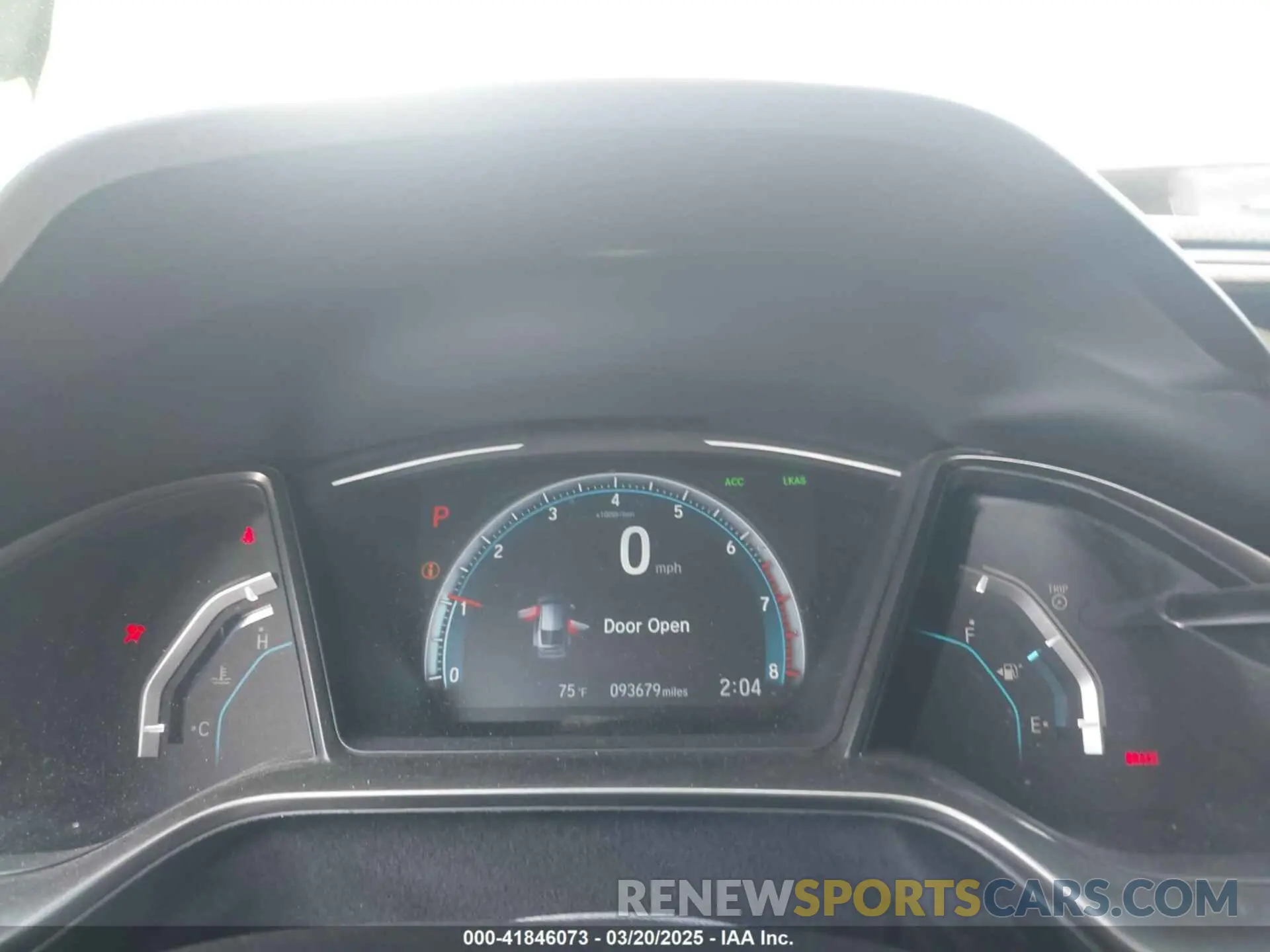 7 fotografías del automóvil dañado SHHFK7H65MU404956 HONDA CIVIC 2021