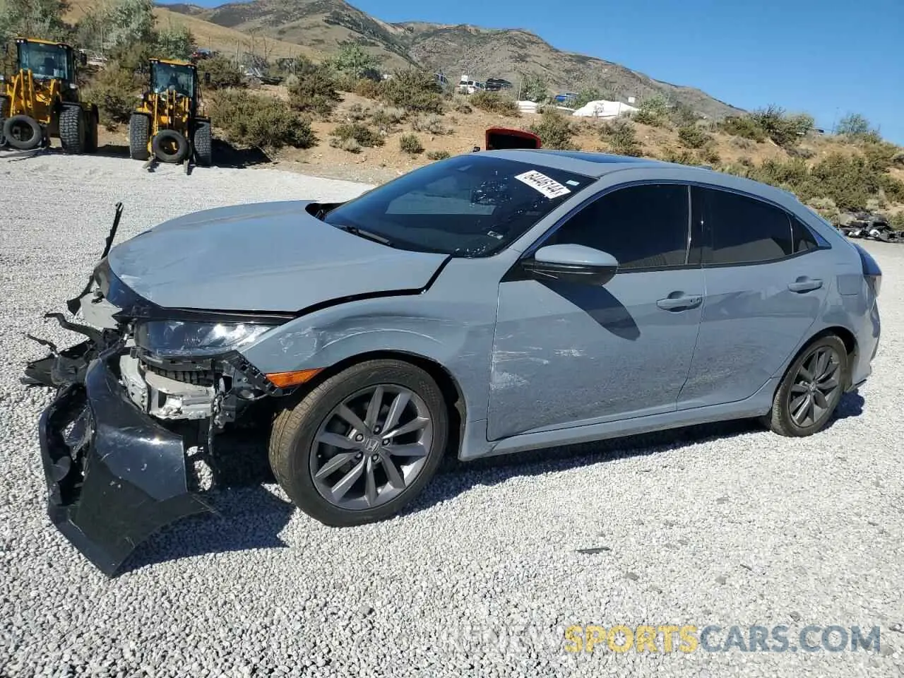 1 fotografías del automóvil dañado SHHFK7H65MU421983 HONDA CIVIC 2021