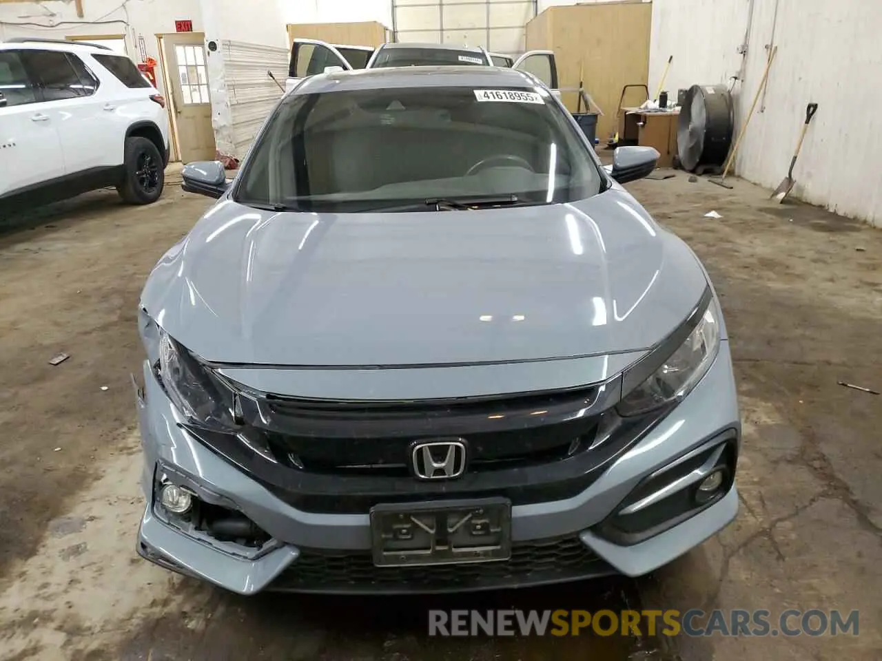 5 fotografías del automóvil dañado SHHFK7H66MU231660 HONDA CIVIC 2021