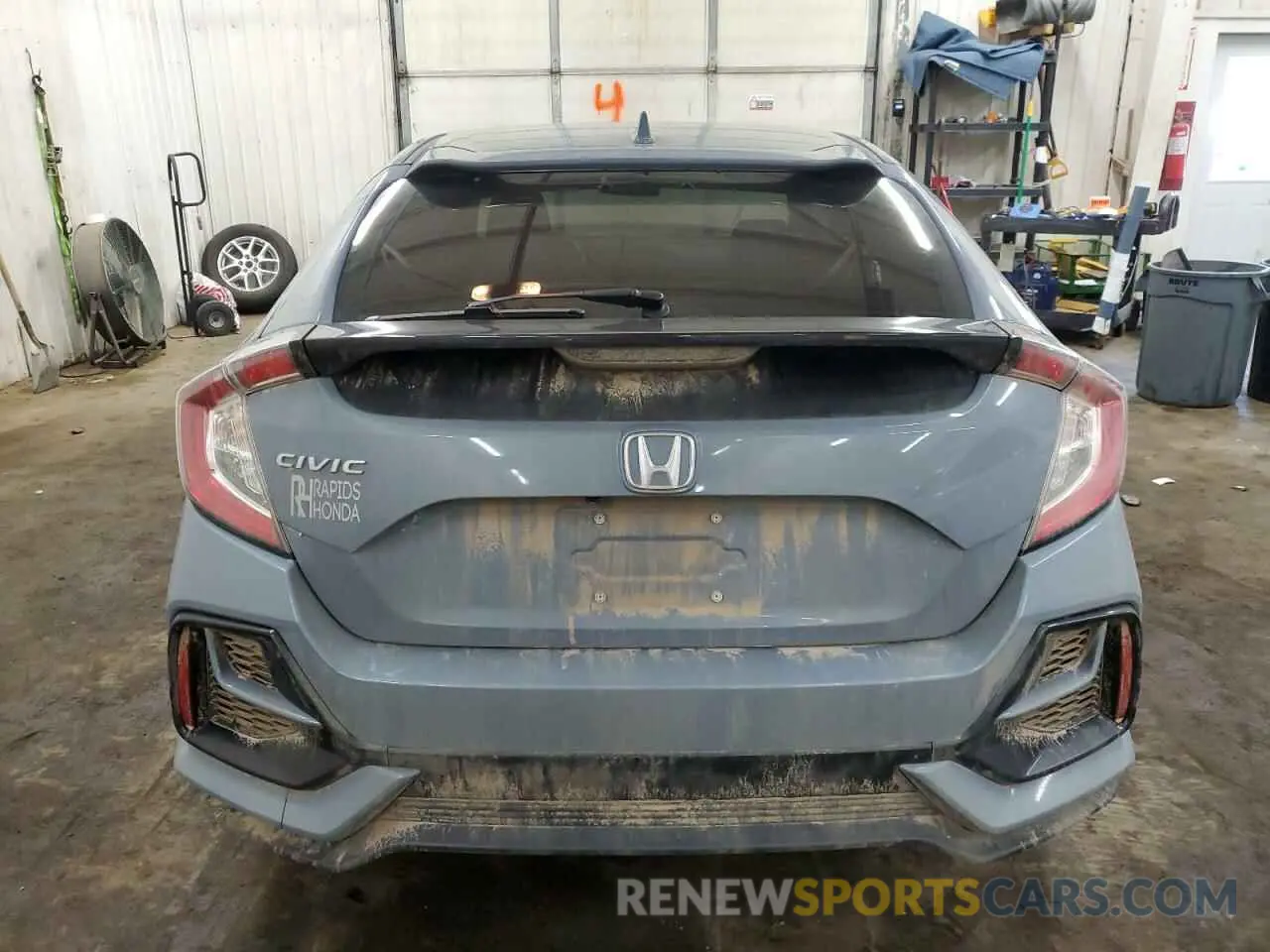 6 fotografías del automóvil dañado SHHFK7H66MU231660 HONDA CIVIC 2021