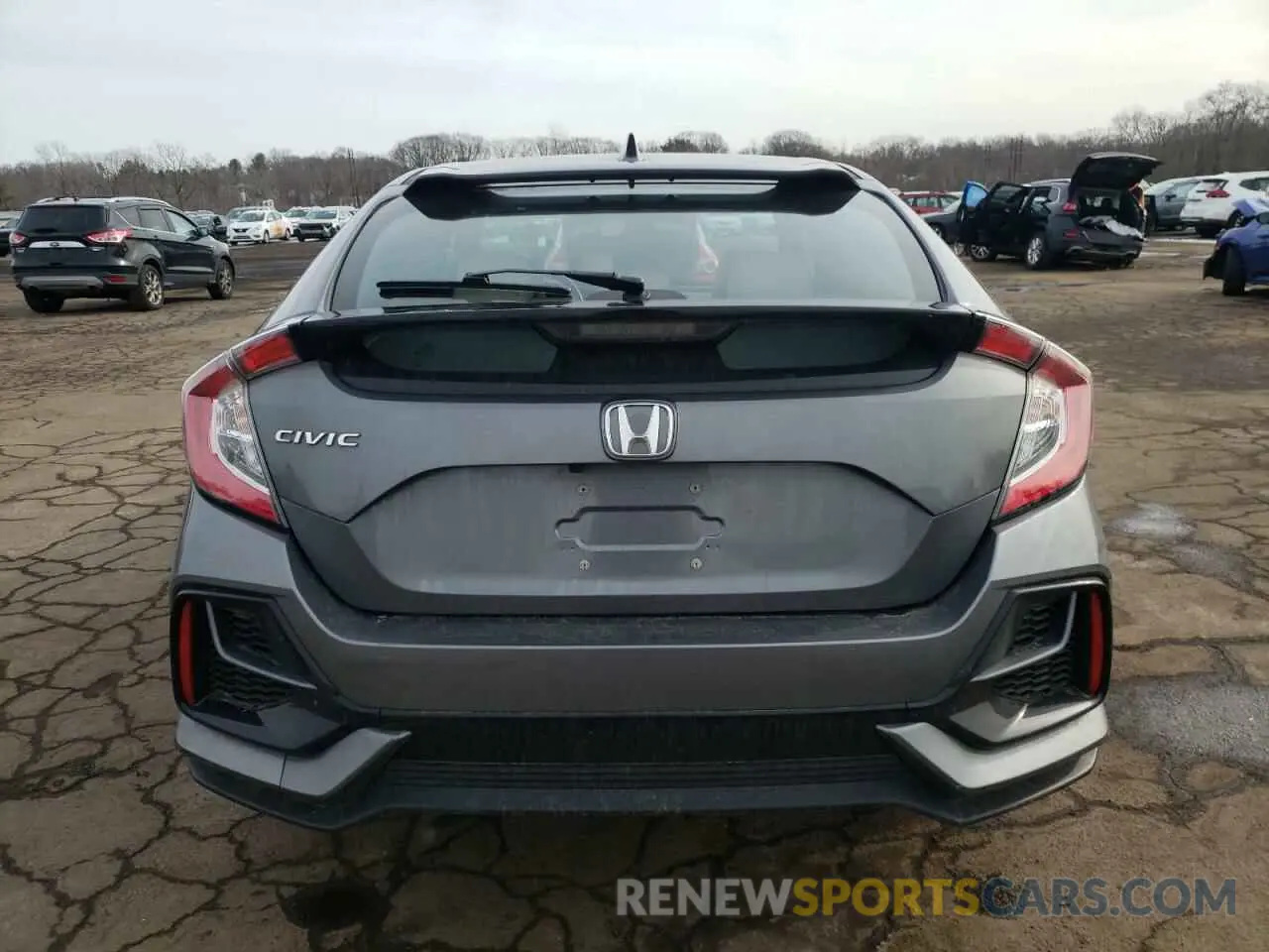 6 fotografías del automóvil dañado SHHFK7H66MU401984 HONDA CIVIC 2021