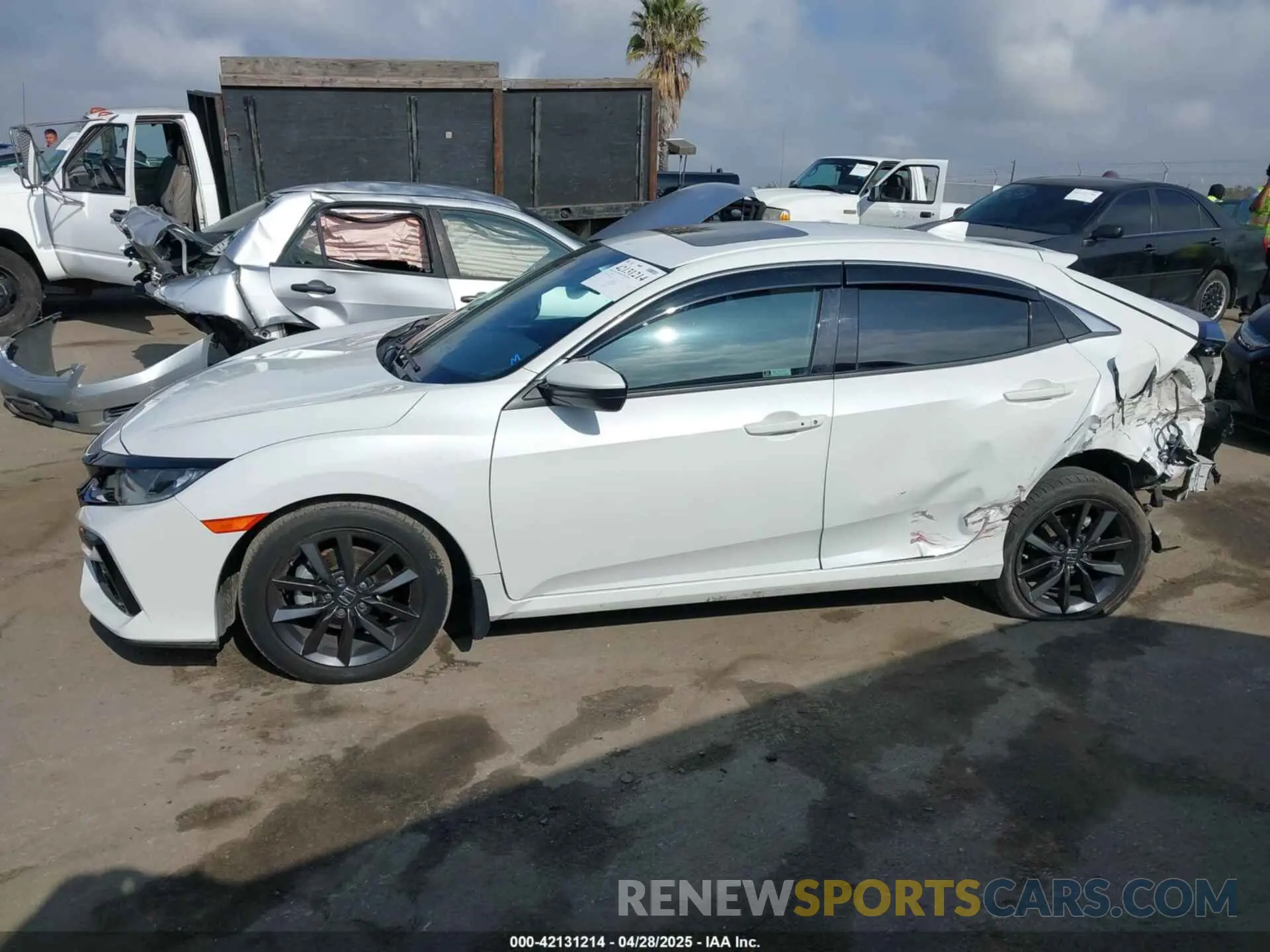 15 fotografías del automóvil dañado SHHFK7H66MU414699 HONDA CIVIC 2021