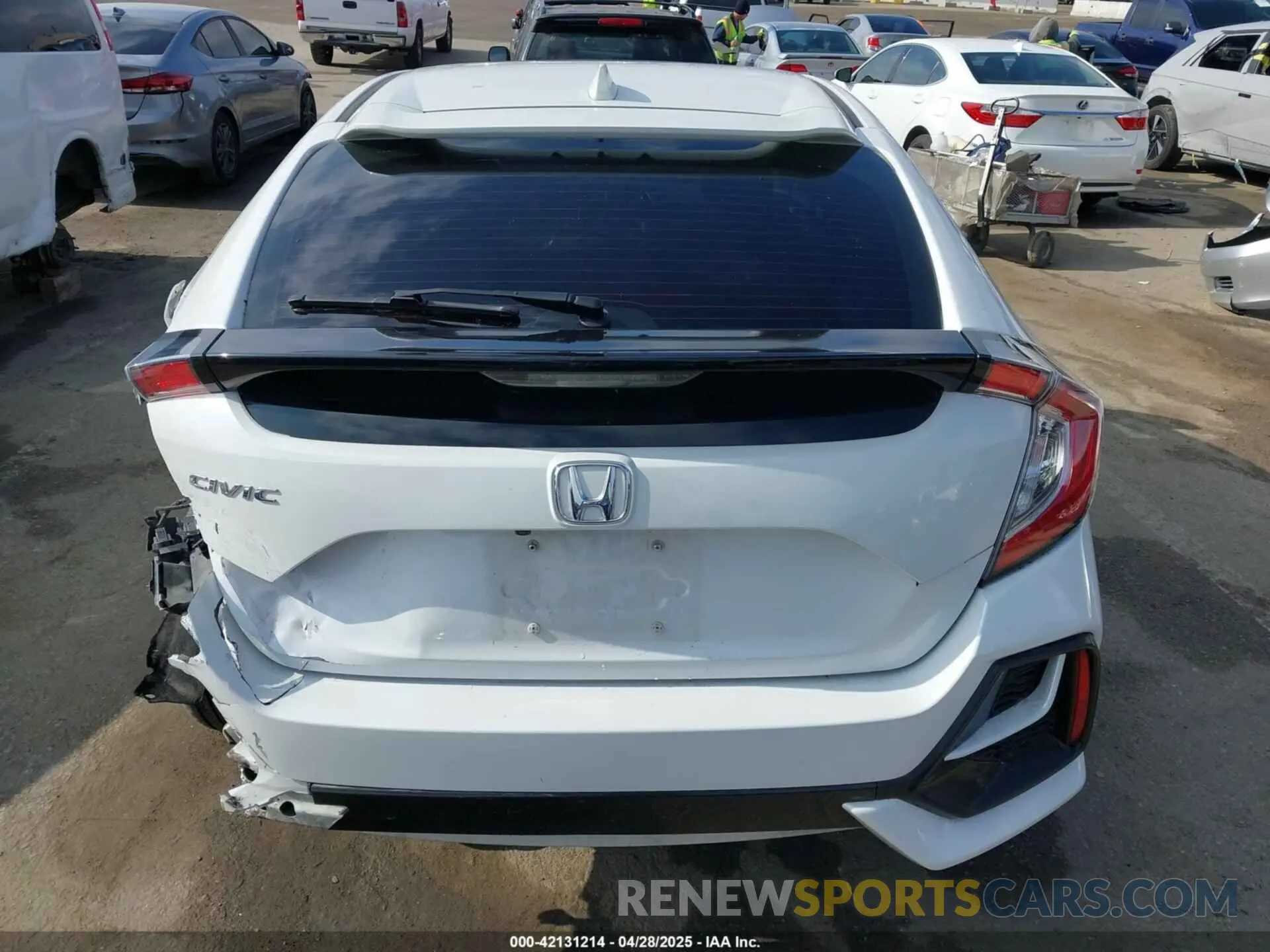 17 fotografías del automóvil dañado SHHFK7H66MU414699 HONDA CIVIC 2021