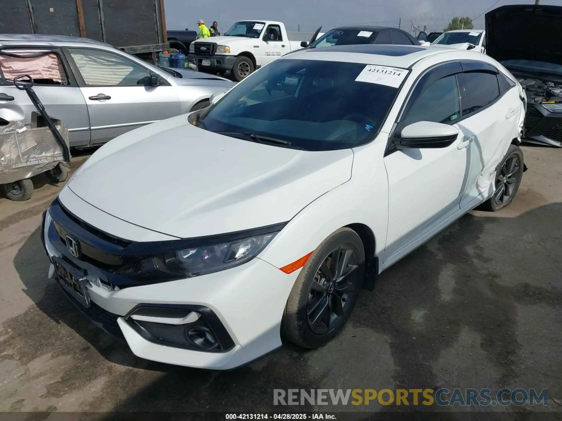 2 fotografías del automóvil dañado SHHFK7H66MU414699 HONDA CIVIC 2021