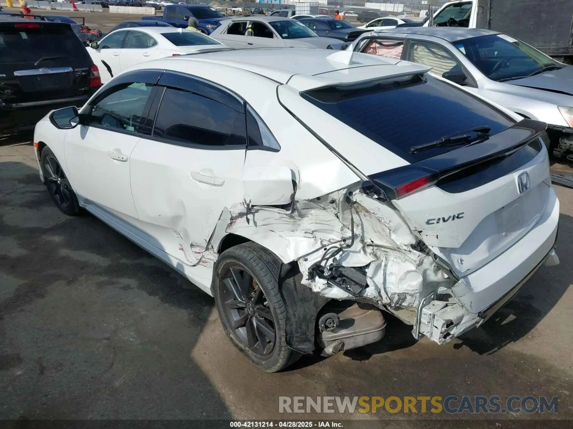3 fotografías del automóvil dañado SHHFK7H66MU414699 HONDA CIVIC 2021