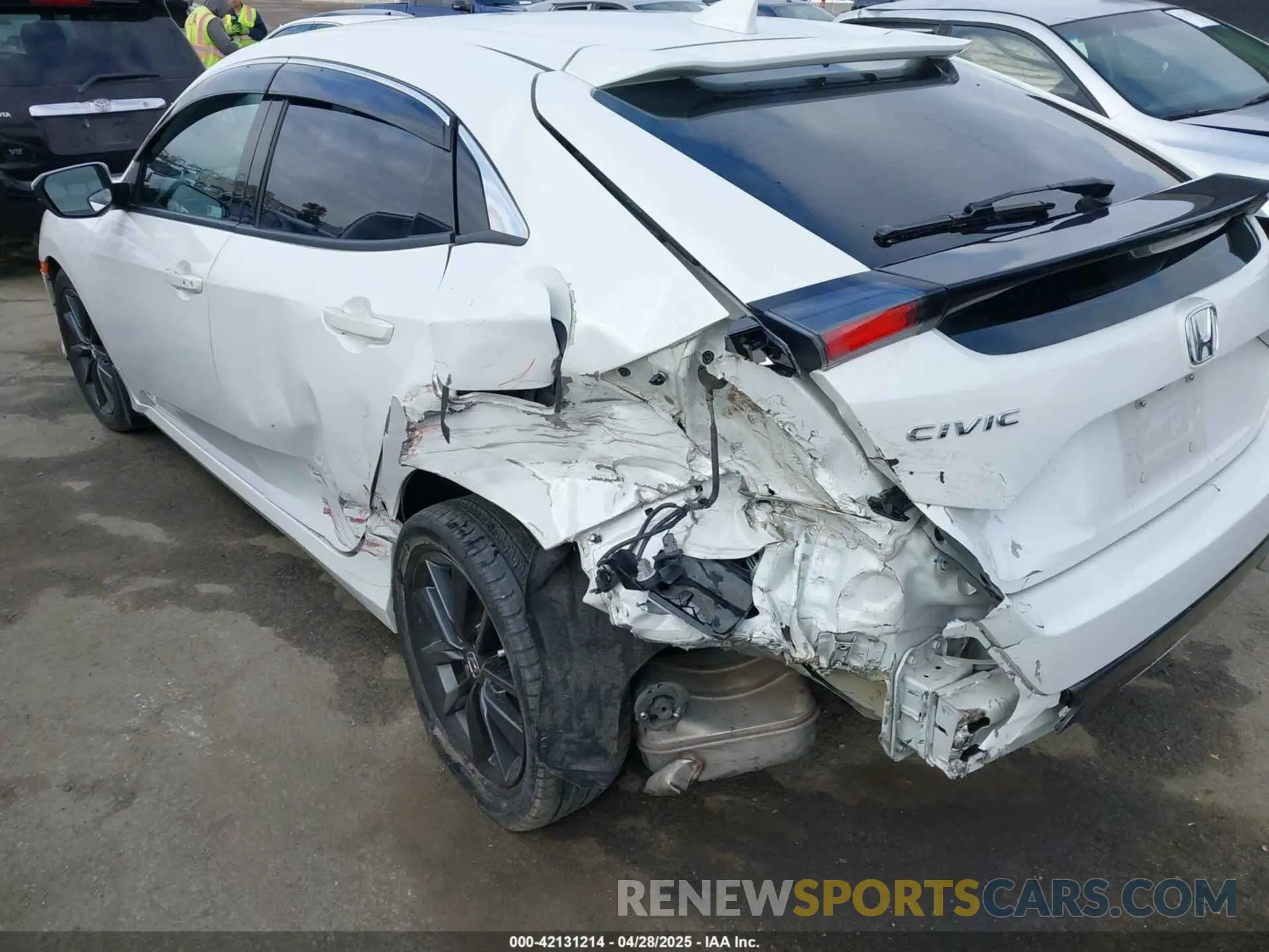 6 fotografías del automóvil dañado SHHFK7H66MU414699 HONDA CIVIC 2021