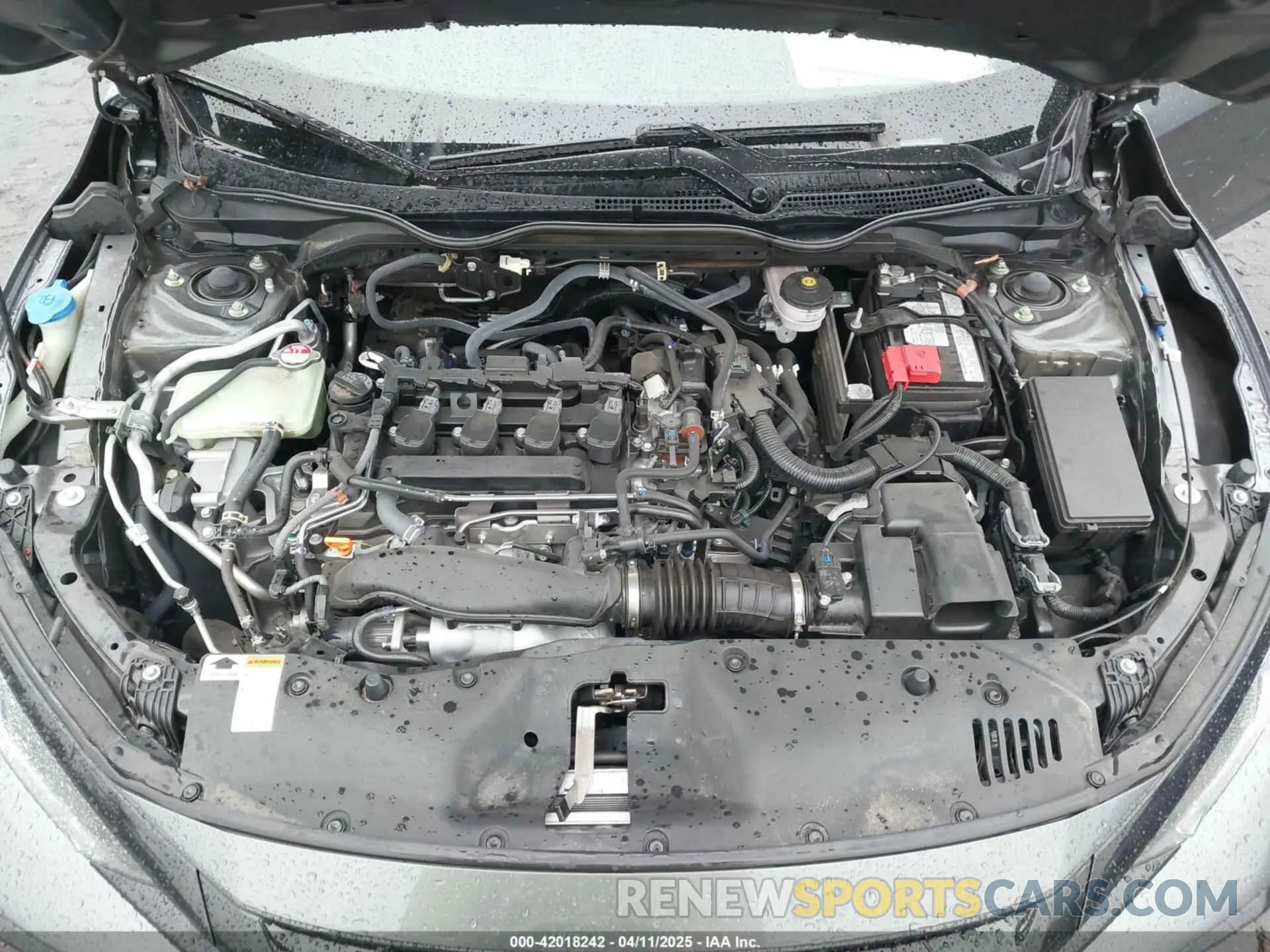 10 fotografías del automóvil dañado SHHFK7H67MU205259 HONDA CIVIC 2021