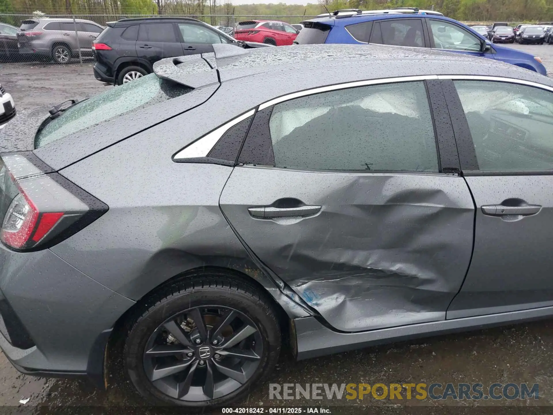6 fotografías del automóvil dañado SHHFK7H67MU205259 HONDA CIVIC 2021