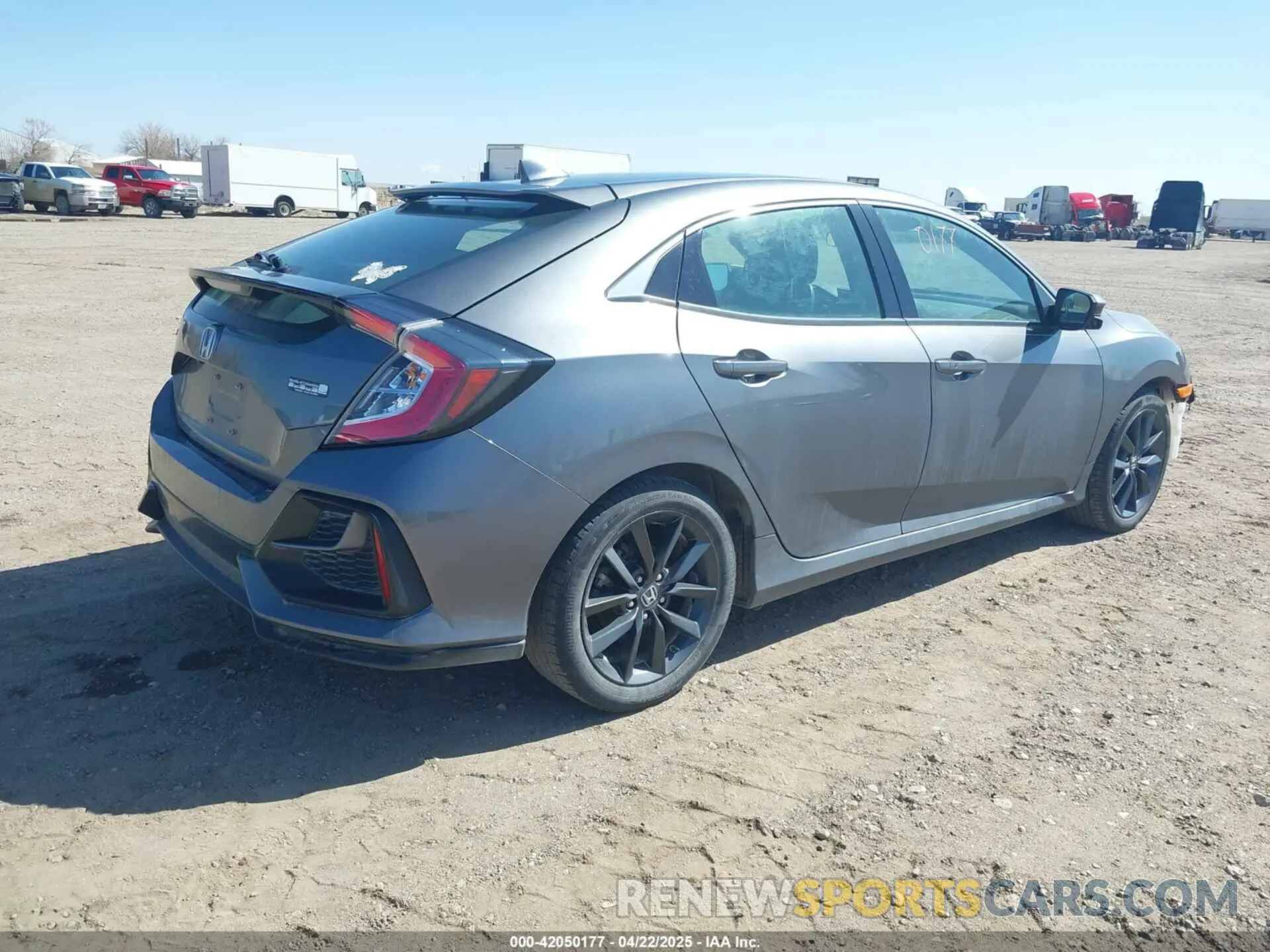 4 fotografías del automóvil dañado SHHFK7H67MU206427 HONDA CIVIC 2021