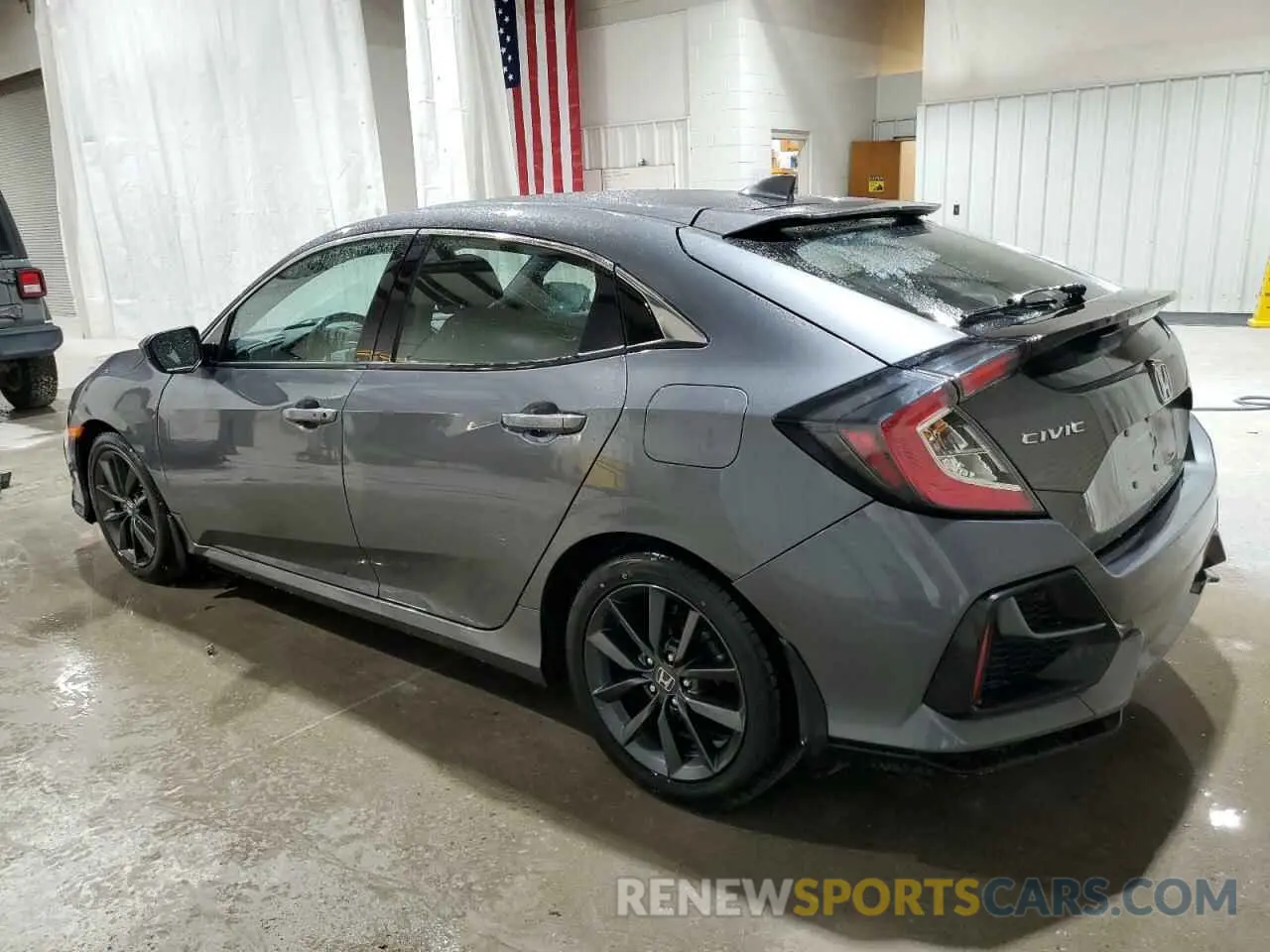 2 fotografías del automóvil dañado SHHFK7H67MU226970 HONDA CIVIC 2021