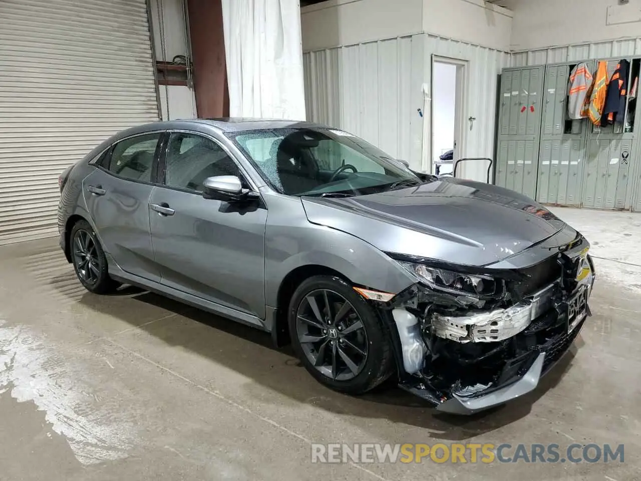 4 fotografías del automóvil dañado SHHFK7H67MU226970 HONDA CIVIC 2021
