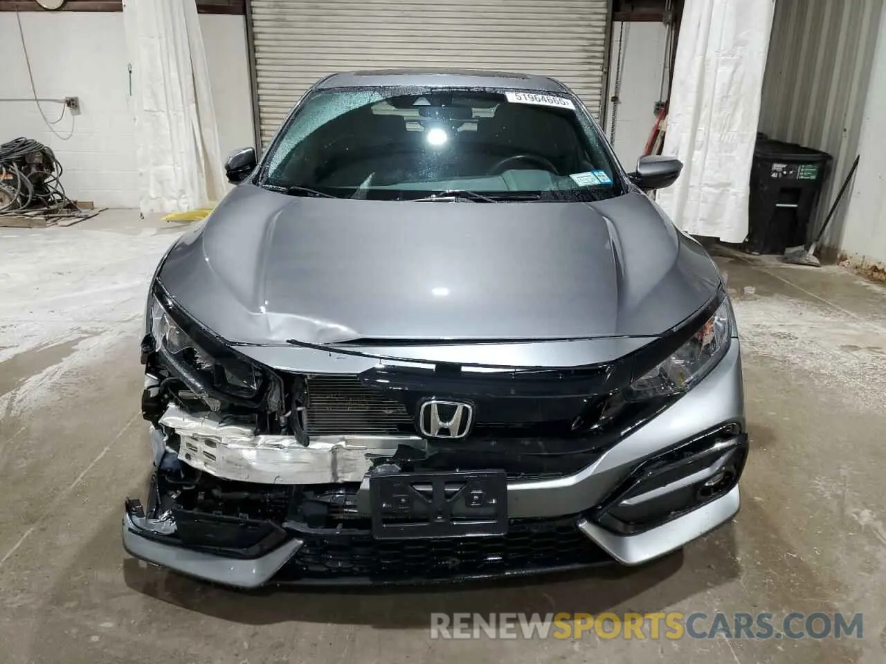 5 fotografías del automóvil dañado SHHFK7H67MU226970 HONDA CIVIC 2021