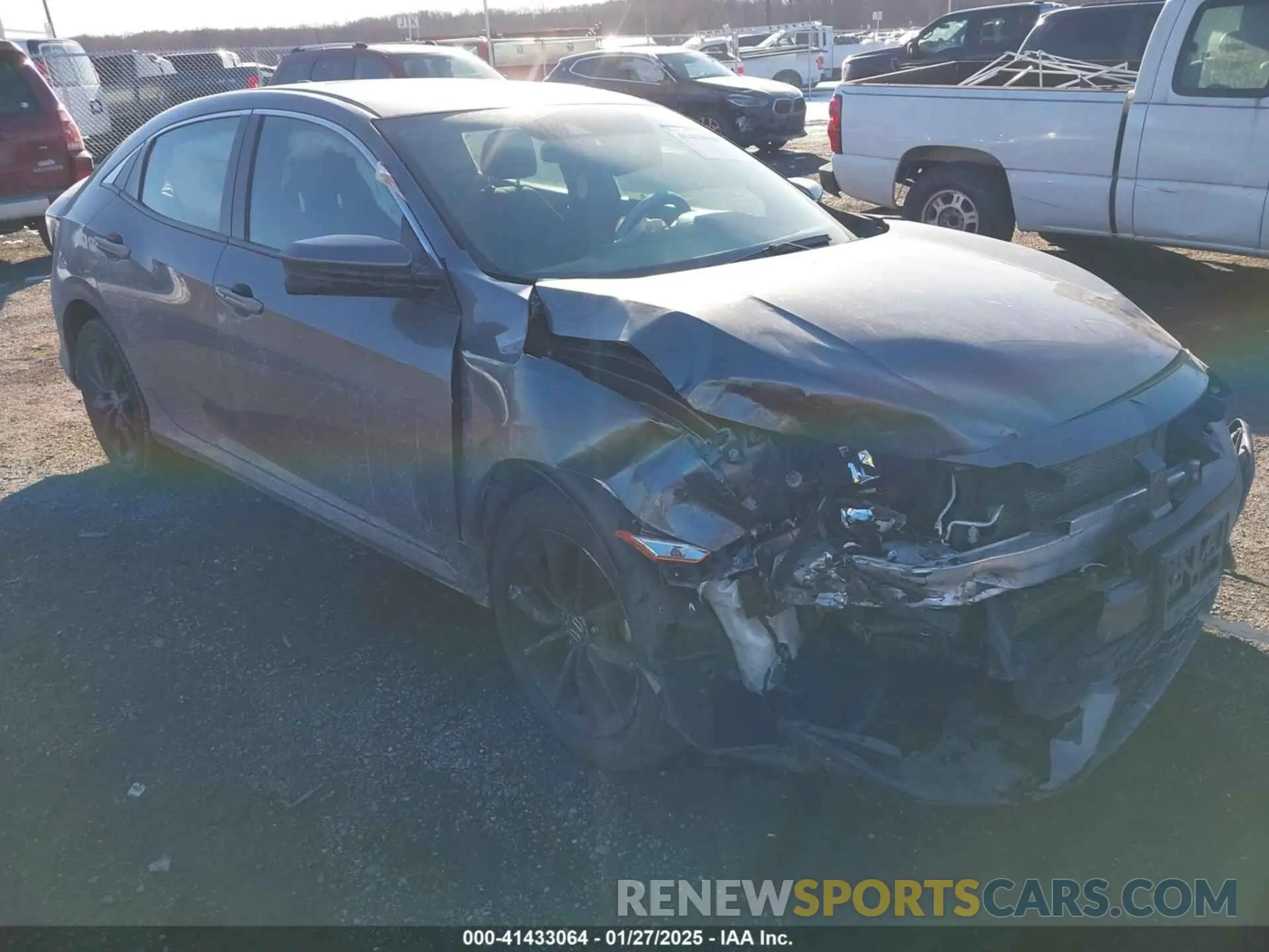 1 fotografías del automóvil dañado SHHFK7H67MU423105 HONDA CIVIC 2021