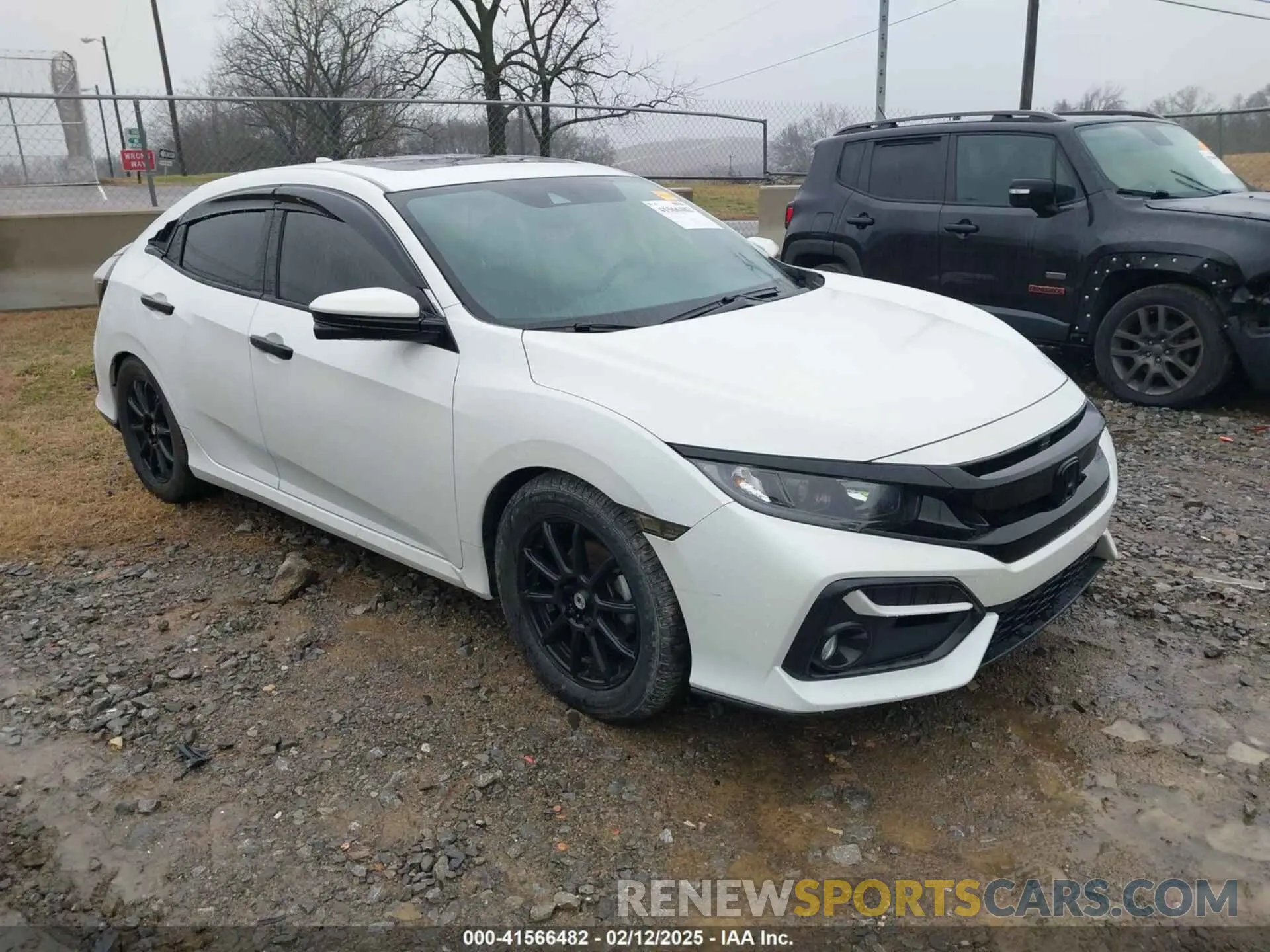 1 fotografías del automóvil dañado SHHFK7H68MU222135 HONDA CIVIC 2021