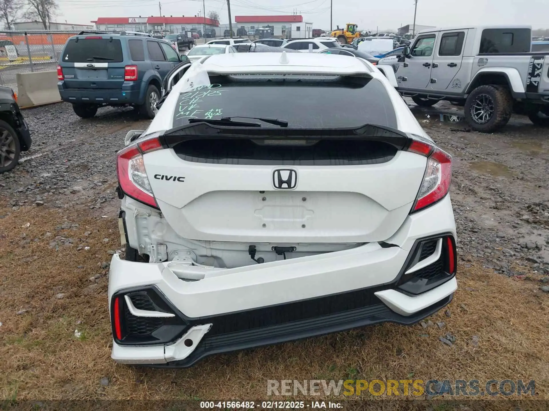 16 fotografías del automóvil dañado SHHFK7H68MU222135 HONDA CIVIC 2021