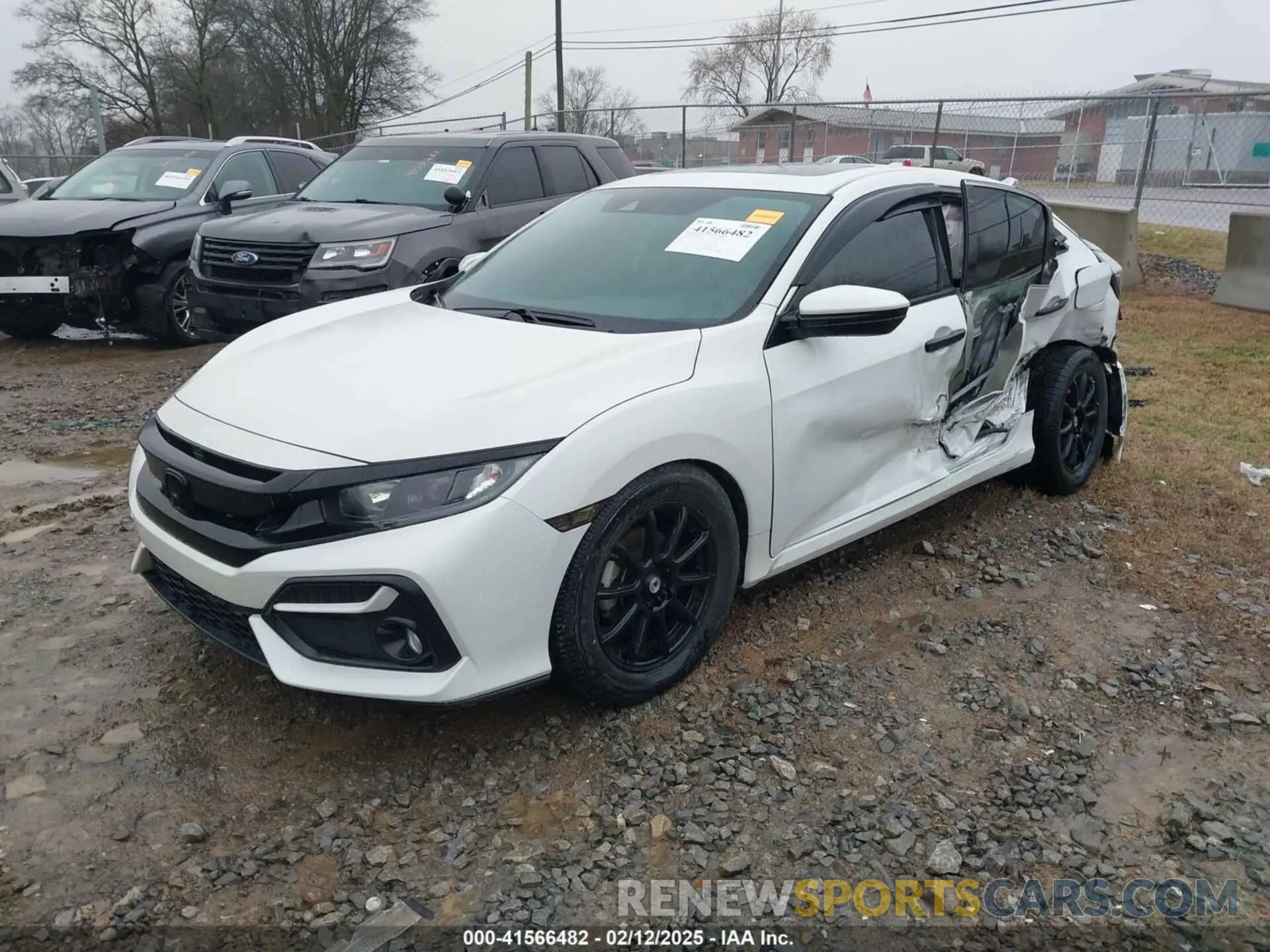 2 fotografías del automóvil dañado SHHFK7H68MU222135 HONDA CIVIC 2021