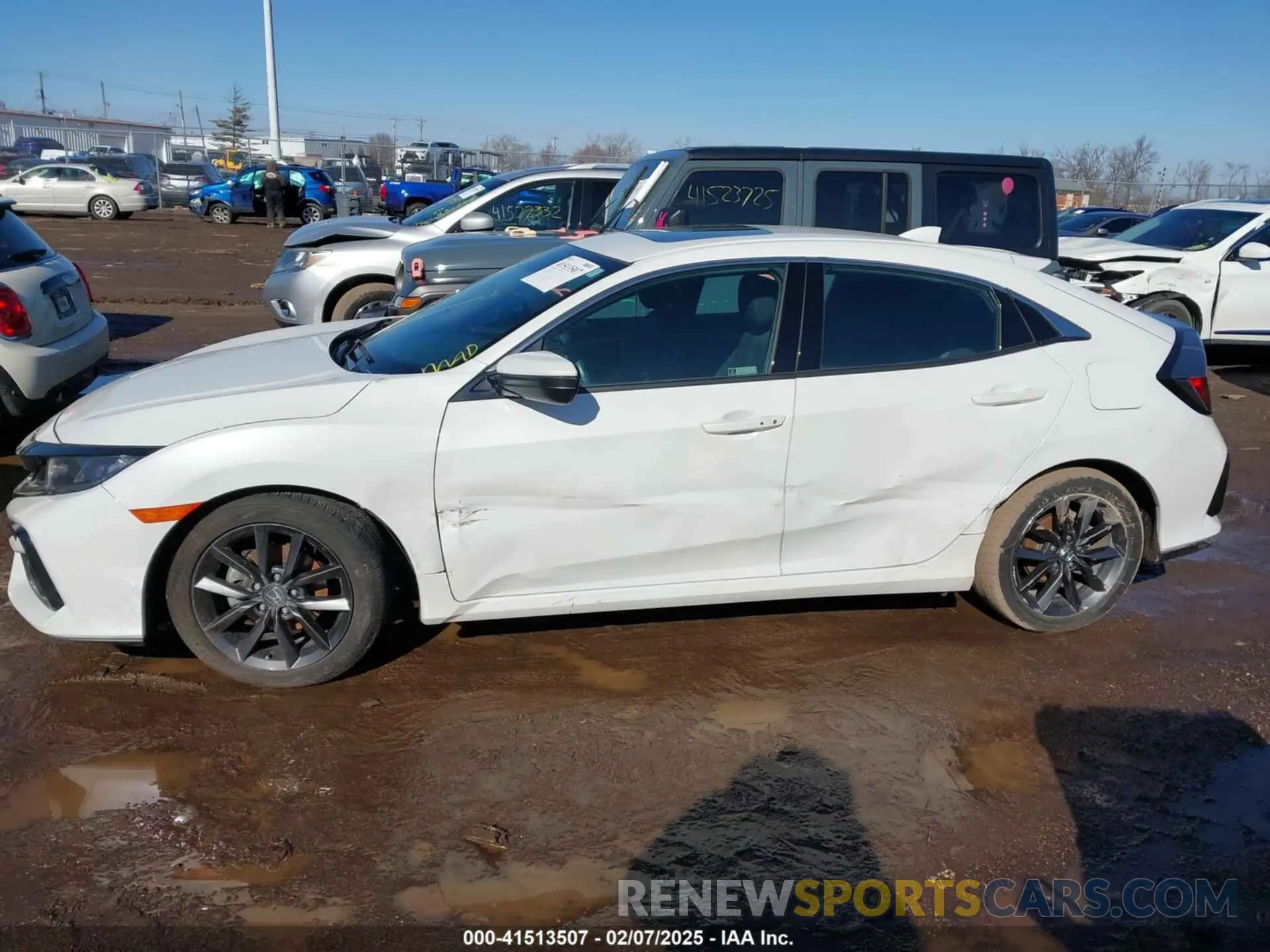 15 fotografías del automóvil dañado SHHFK7H68MU230543 HONDA CIVIC 2021