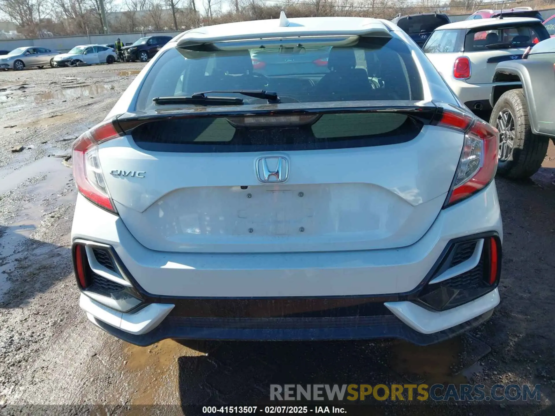 17 fotografías del automóvil dañado SHHFK7H68MU230543 HONDA CIVIC 2021