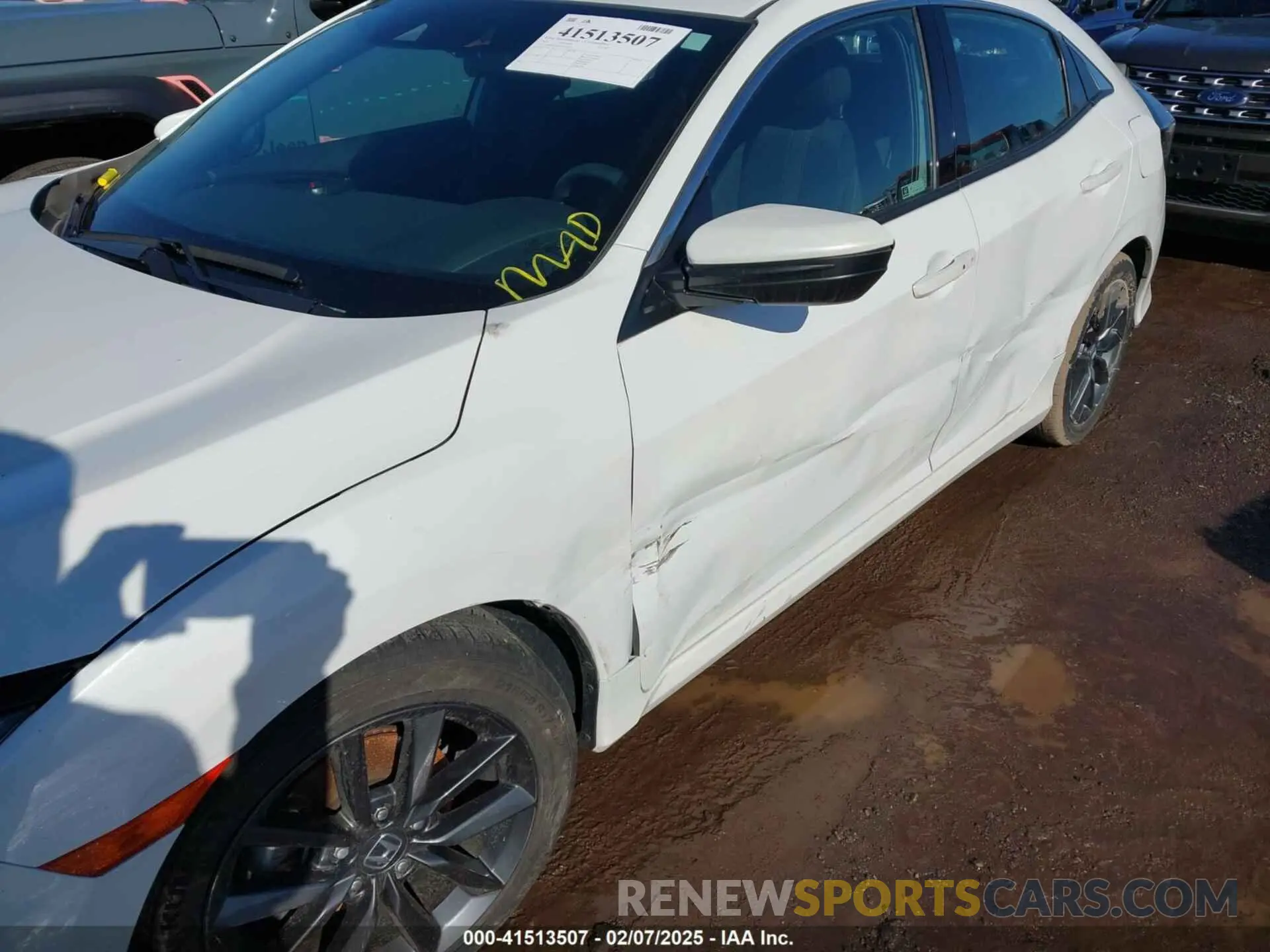 6 fotografías del automóvil dañado SHHFK7H68MU230543 HONDA CIVIC 2021