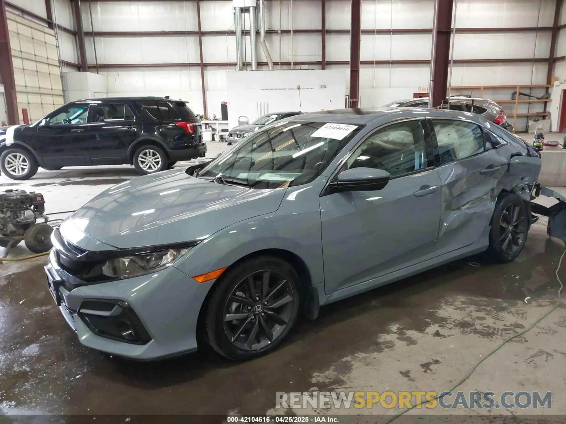 2 fotografías del automóvil dañado SHHFK7H69MN224234 HONDA CIVIC 2021