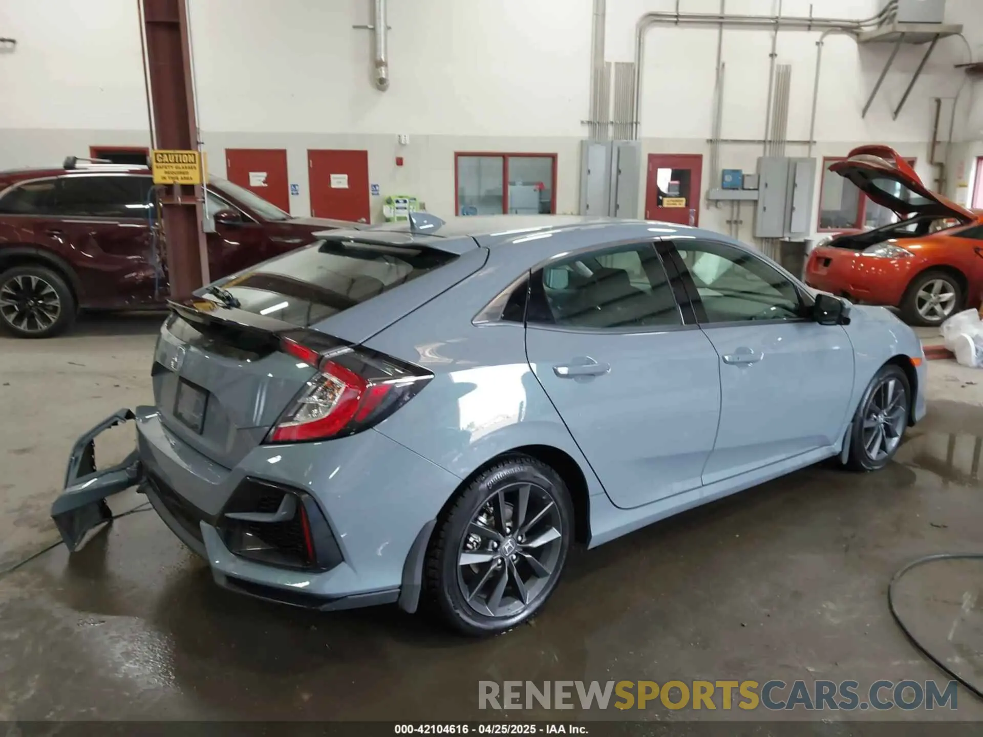 4 fotografías del automóvil dañado SHHFK7H69MN224234 HONDA CIVIC 2021