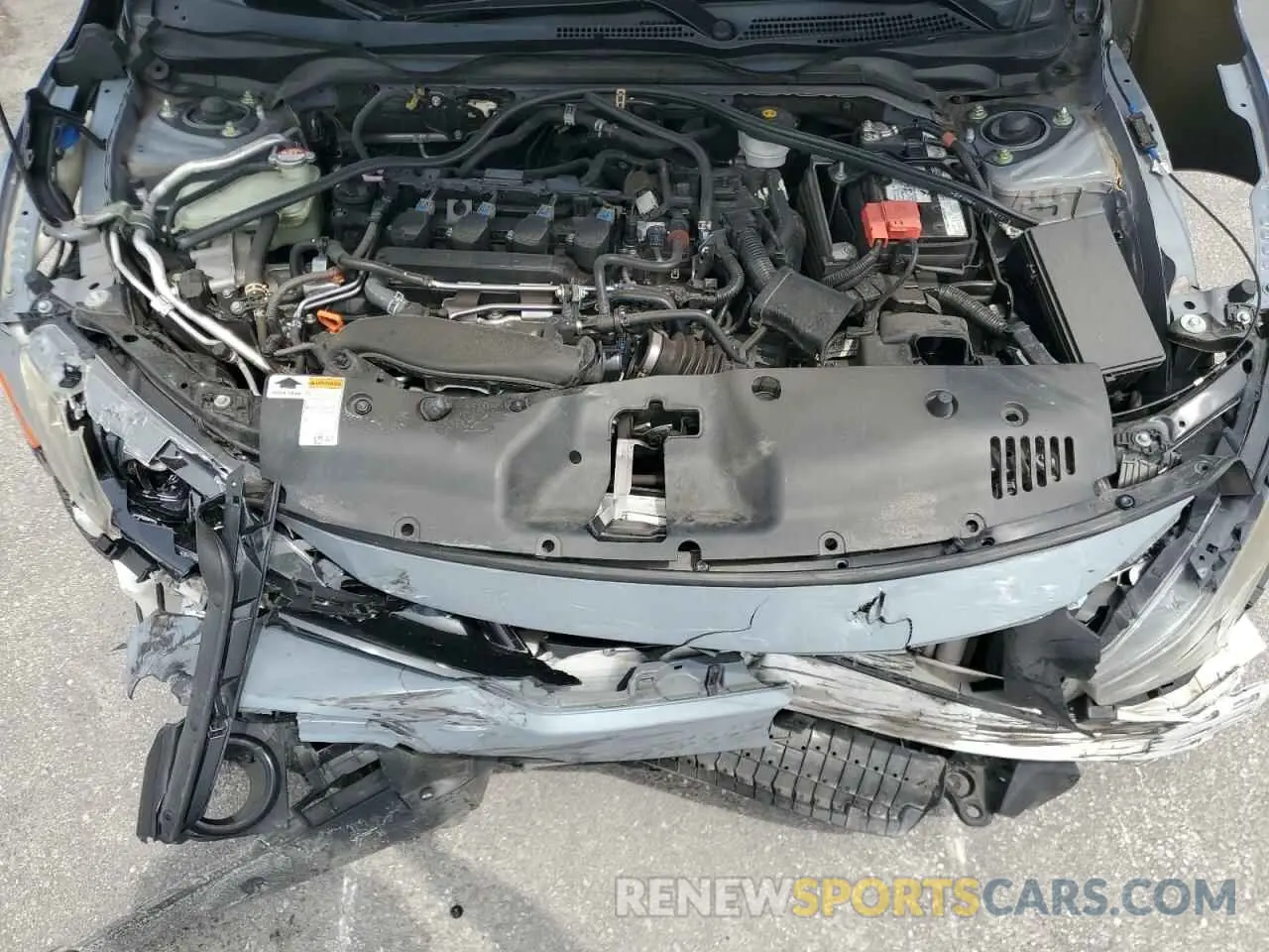 11 fotografías del automóvil dañado SHHFK7H69MU214674 HONDA CIVIC 2021