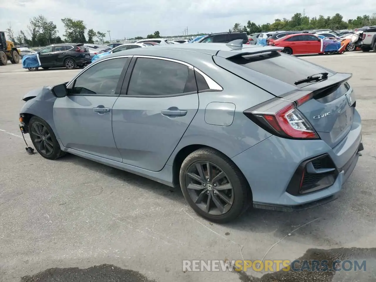 2 fotografías del automóvil dañado SHHFK7H69MU214674 HONDA CIVIC 2021