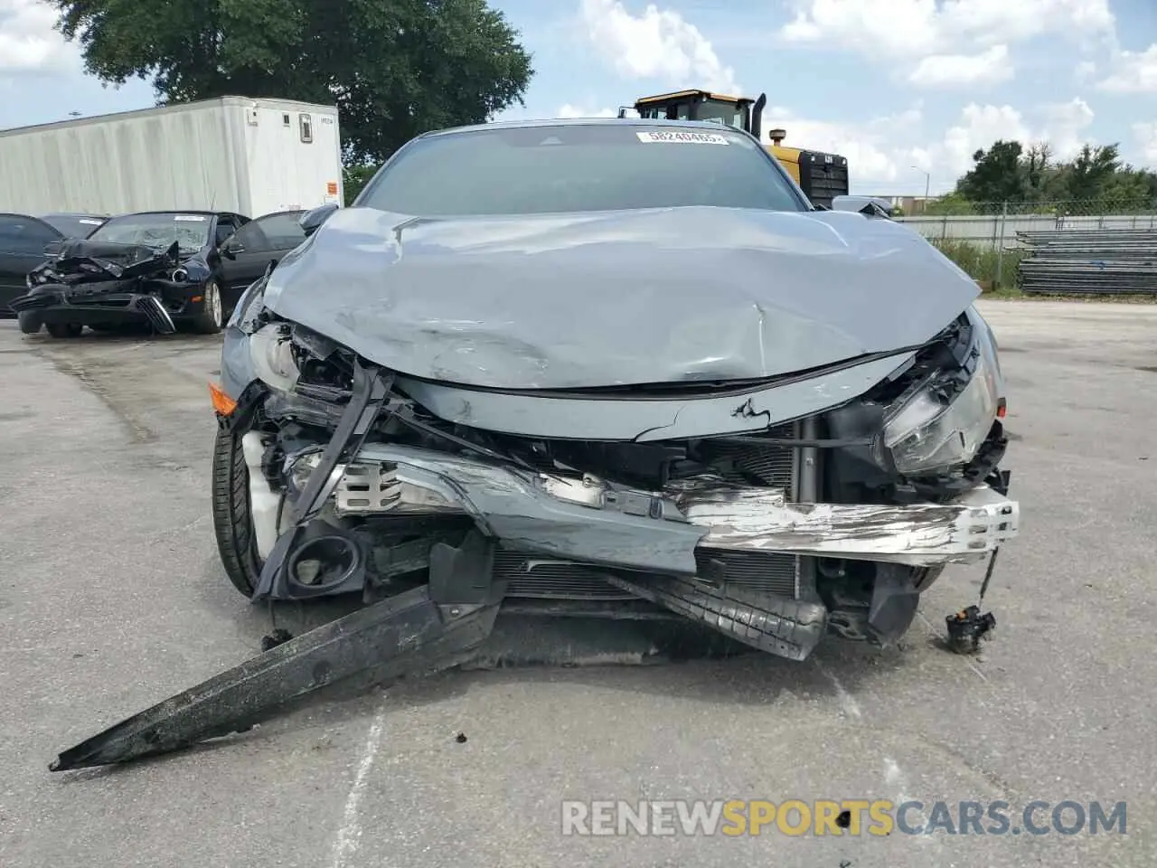 5 fotografías del automóvil dañado SHHFK7H69MU214674 HONDA CIVIC 2021