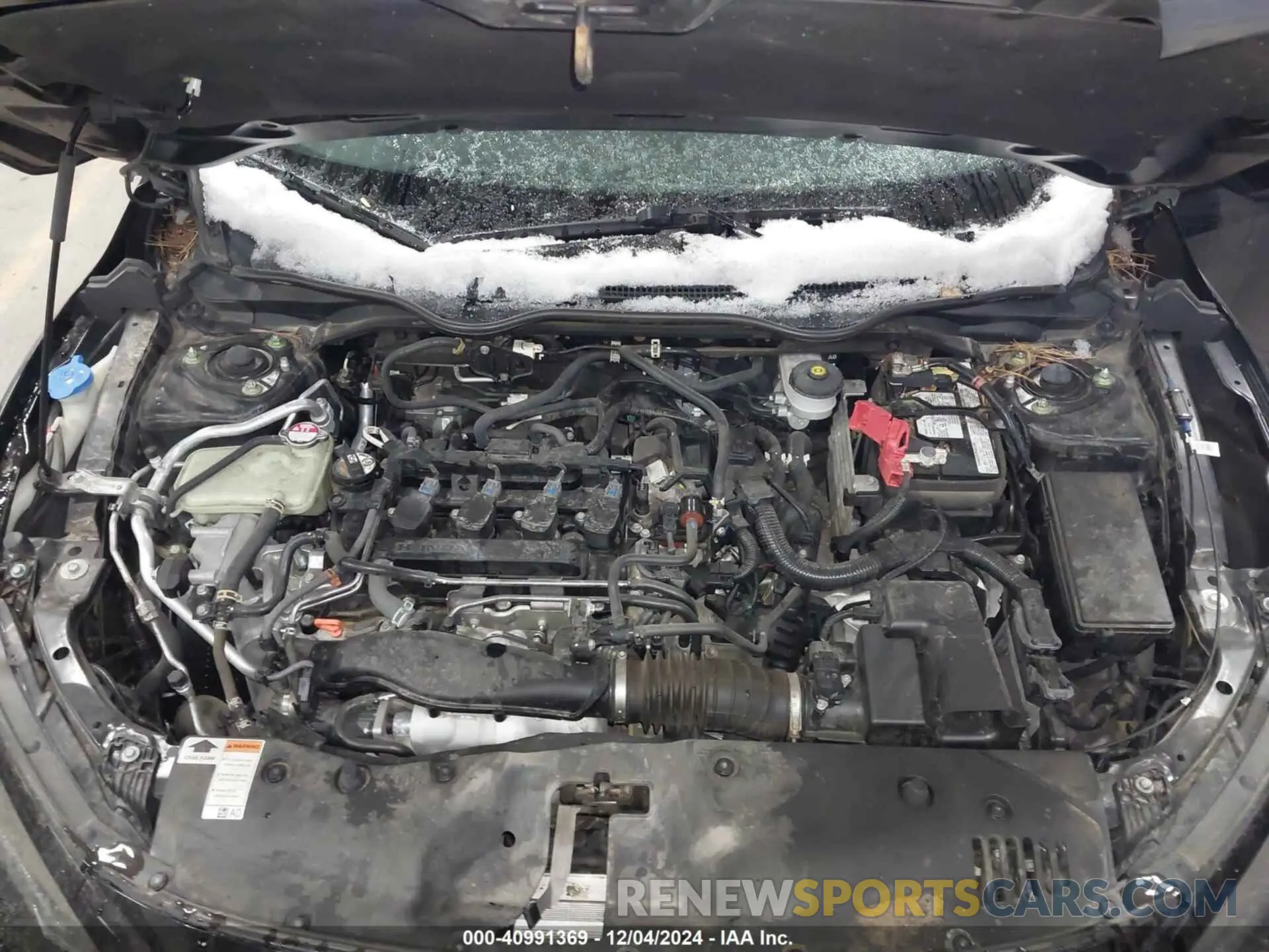 10 fotografías del automóvil dañado SHHFK7H69MU224038 HONDA CIVIC 2021