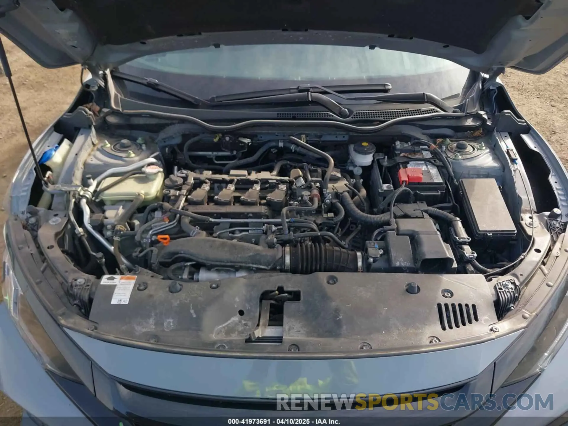 10 fotografías del automóvil dañado SHHFK7H69MU224413 HONDA CIVIC 2021