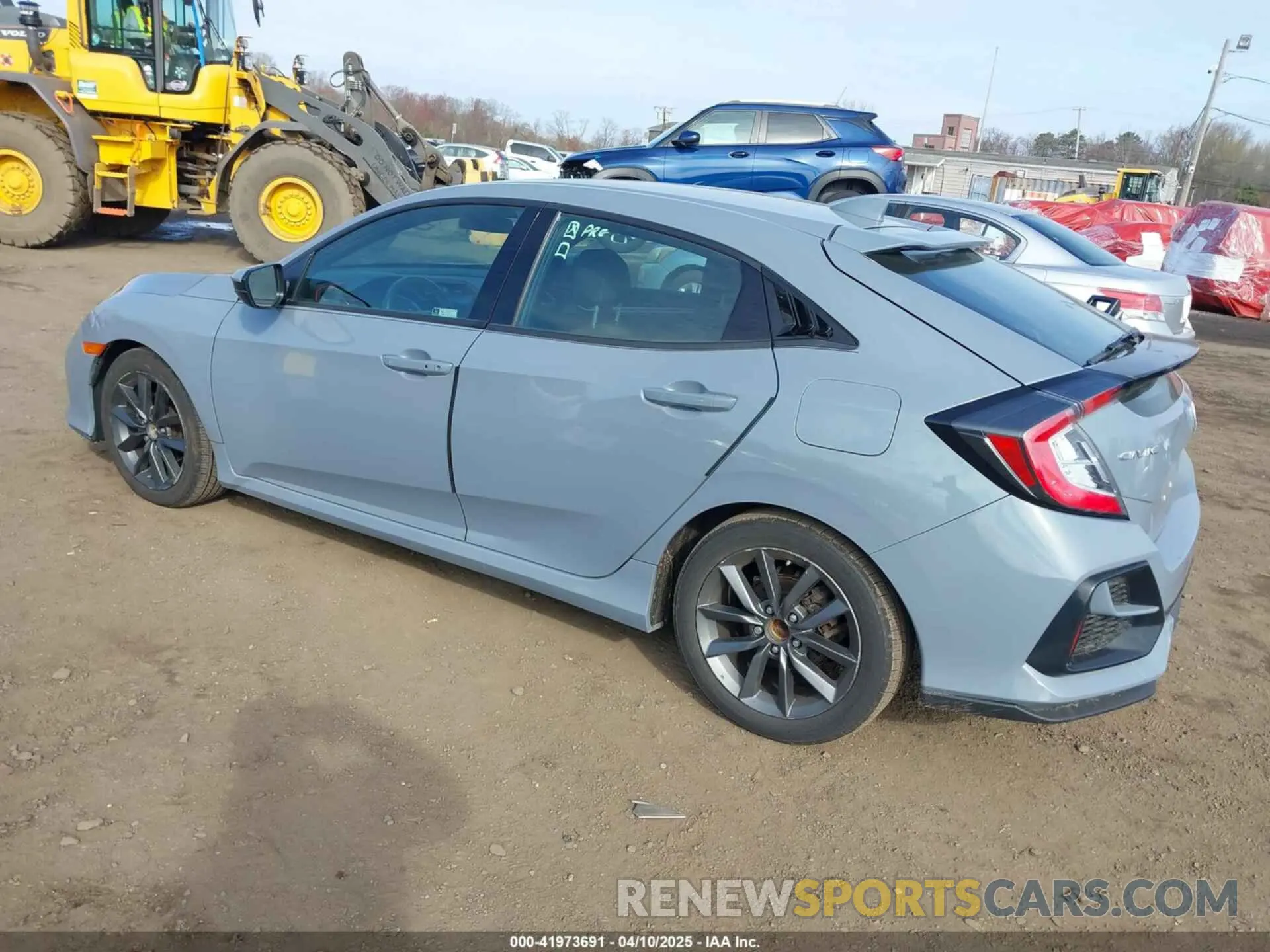 3 fotografías del automóvil dañado SHHFK7H69MU224413 HONDA CIVIC 2021