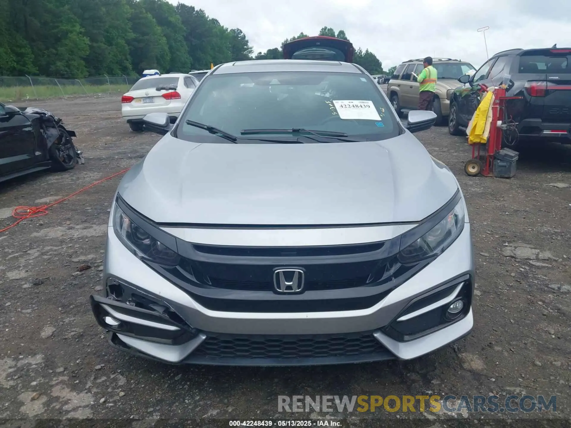12 fotografías del automóvil dañado SHHFK7H69MU226999 HONDA CIVIC 2021