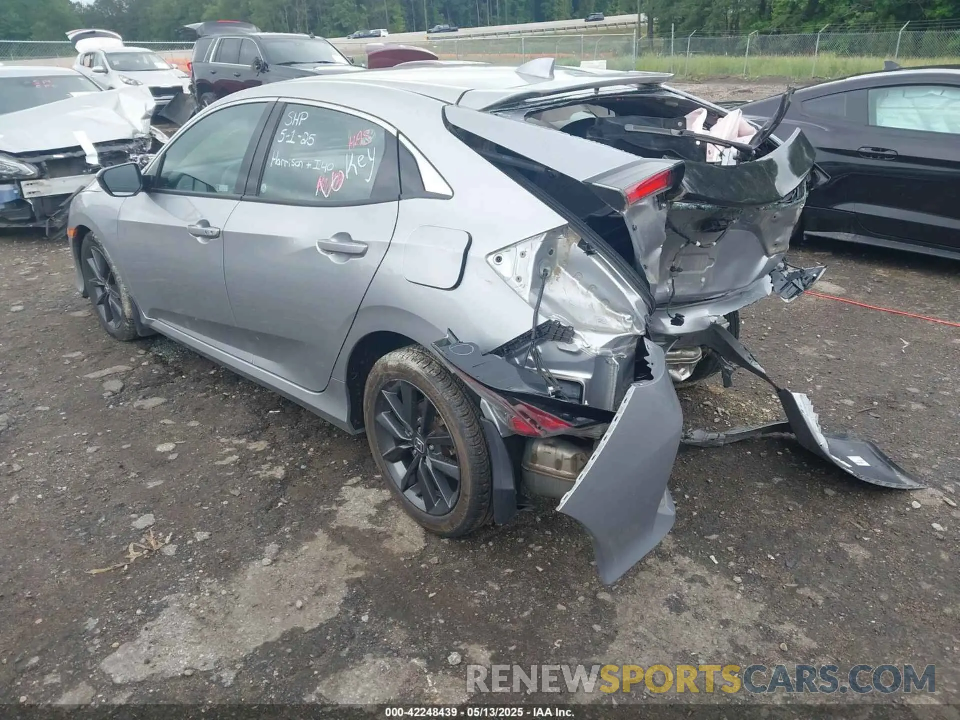3 fotografías del automóvil dañado SHHFK7H69MU226999 HONDA CIVIC 2021