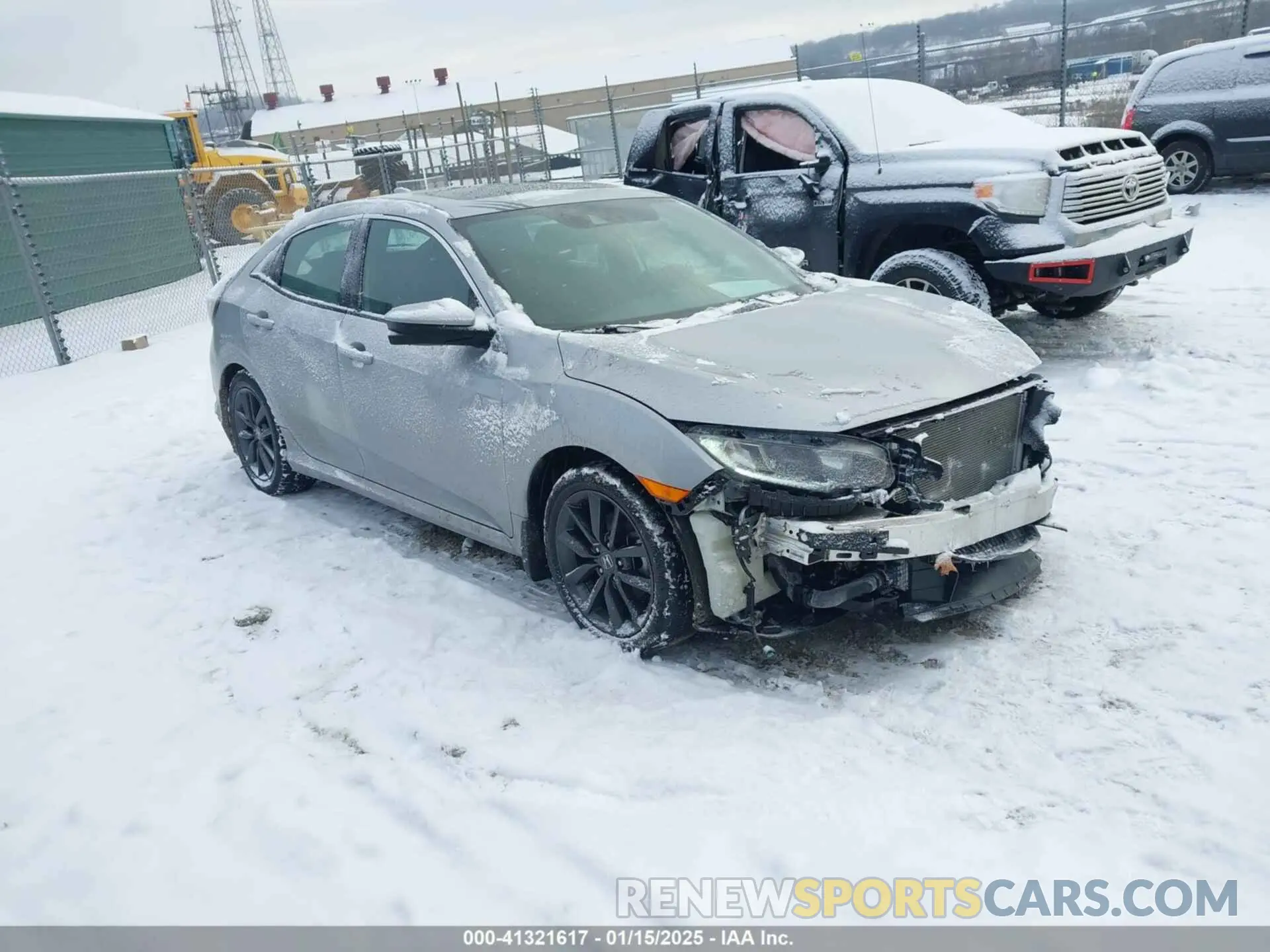 1 fotografías del automóvil dañado SHHFK7H69MU410484 HONDA CIVIC 2021
