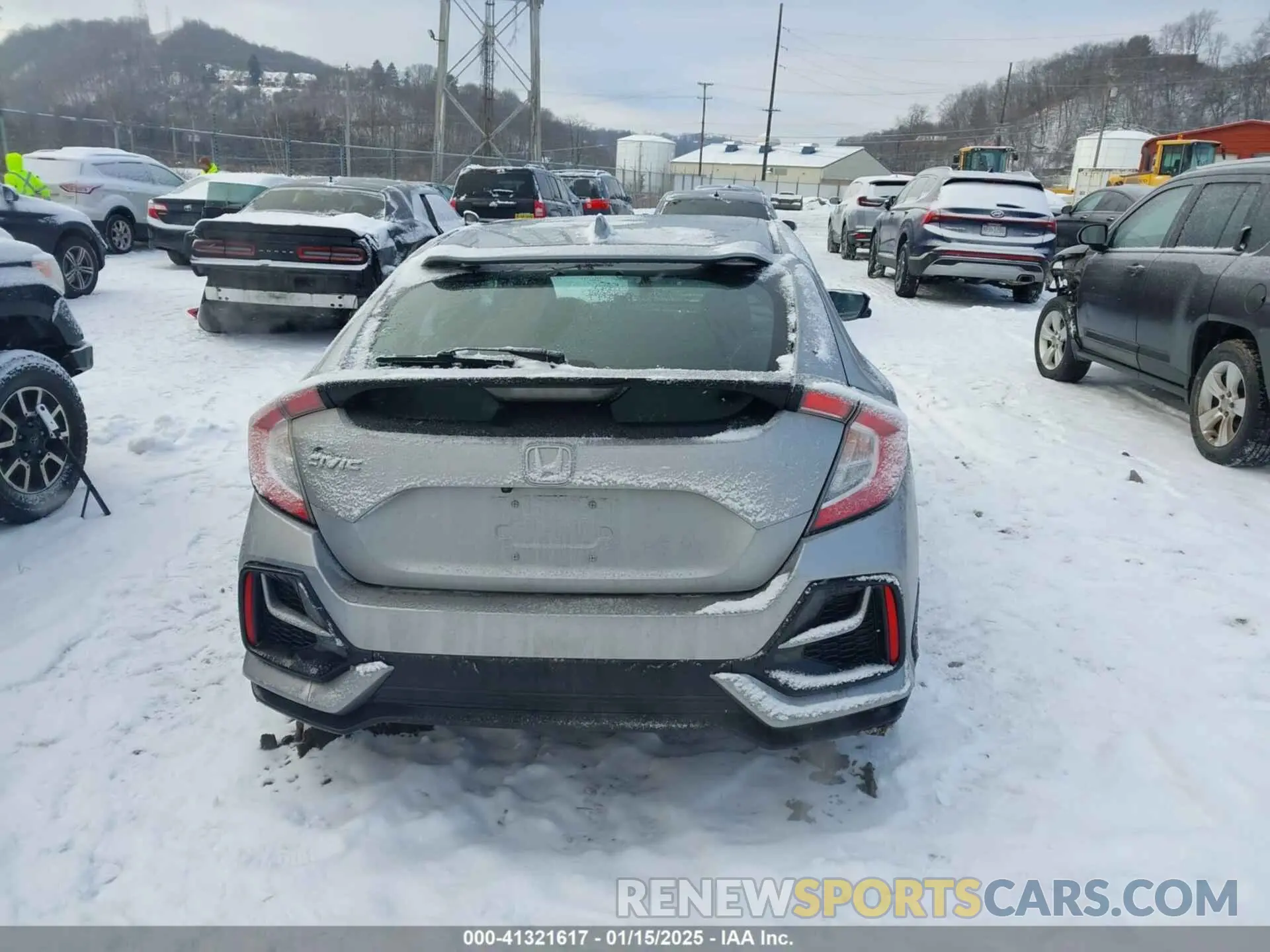 17 fotografías del automóvil dañado SHHFK7H69MU410484 HONDA CIVIC 2021
