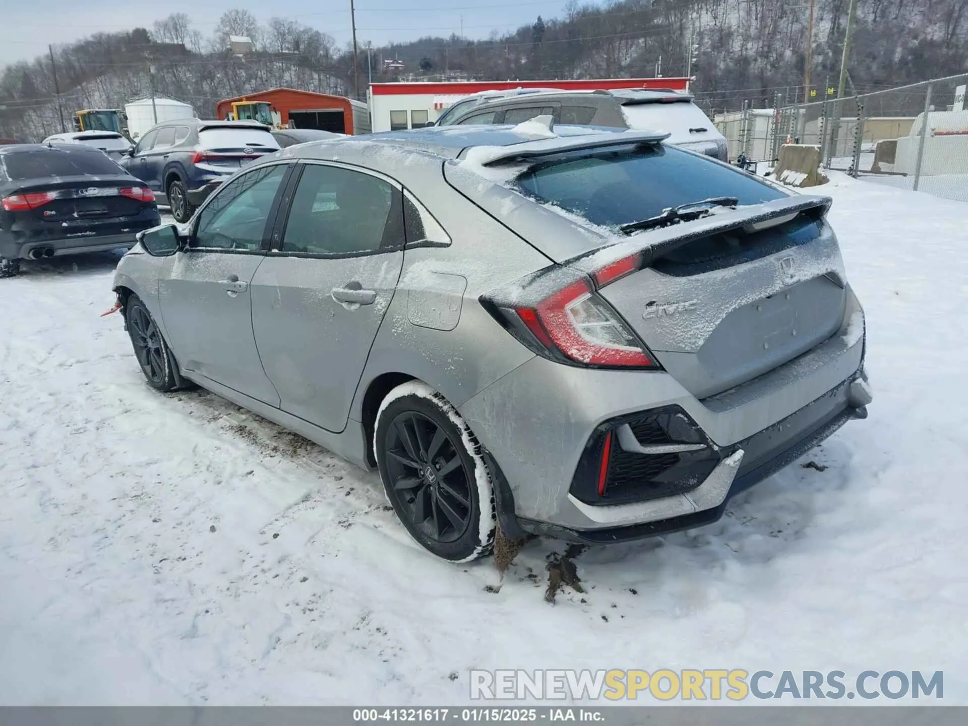 3 fotografías del automóvil dañado SHHFK7H69MU410484 HONDA CIVIC 2021