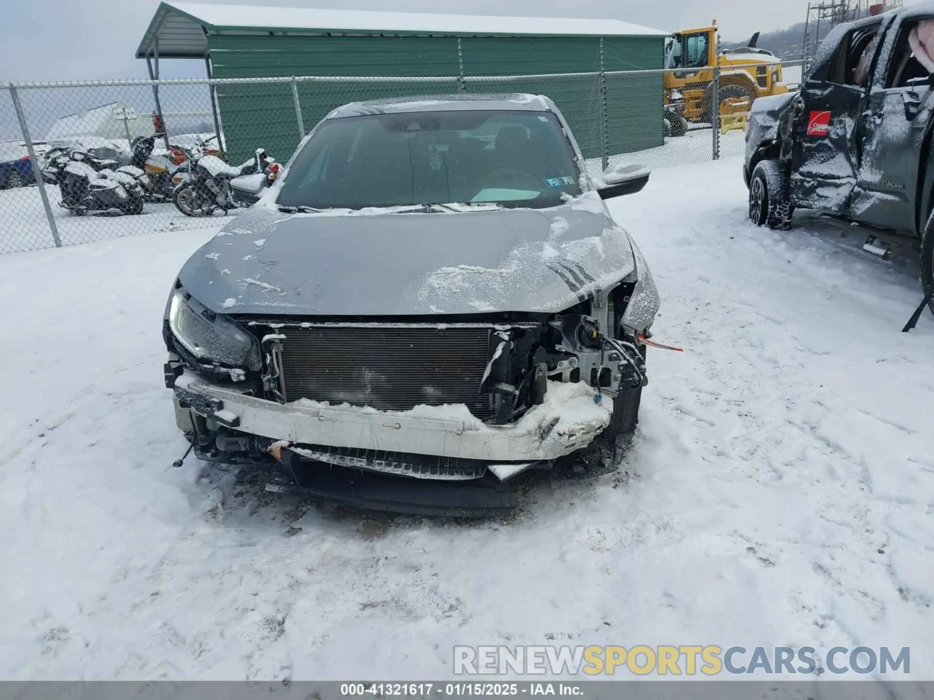 6 fotografías del automóvil dañado SHHFK7H69MU410484 HONDA CIVIC 2021