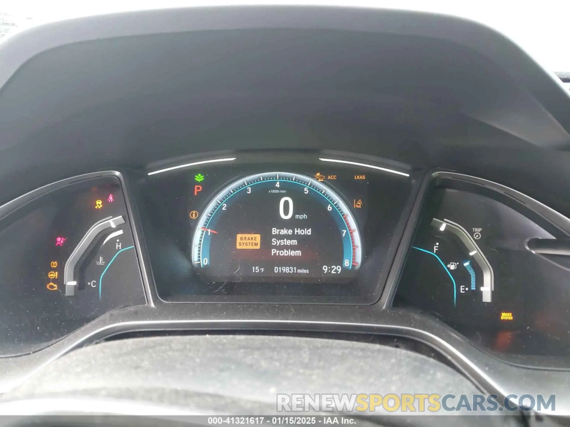 7 fotografías del automóvil dañado SHHFK7H69MU410484 HONDA CIVIC 2021